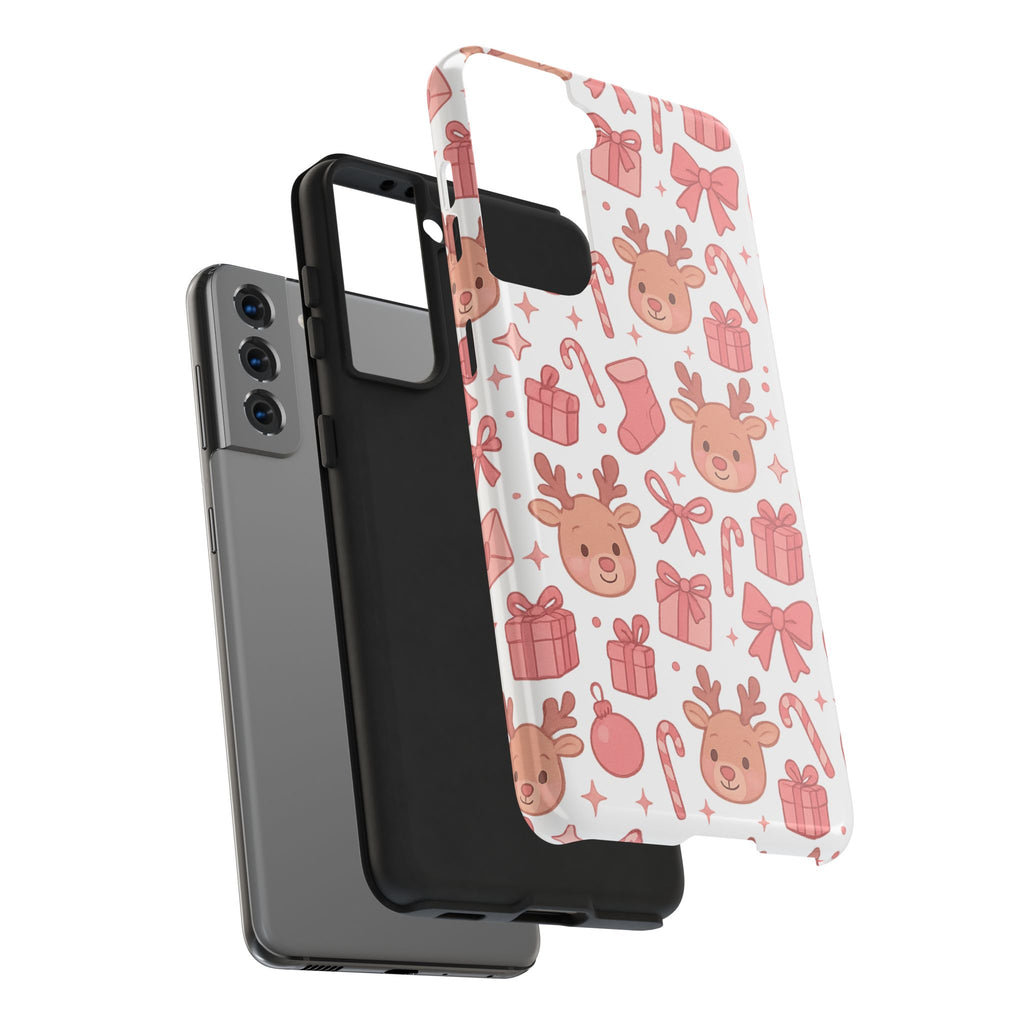 Cute Pink Christmas Phone Case