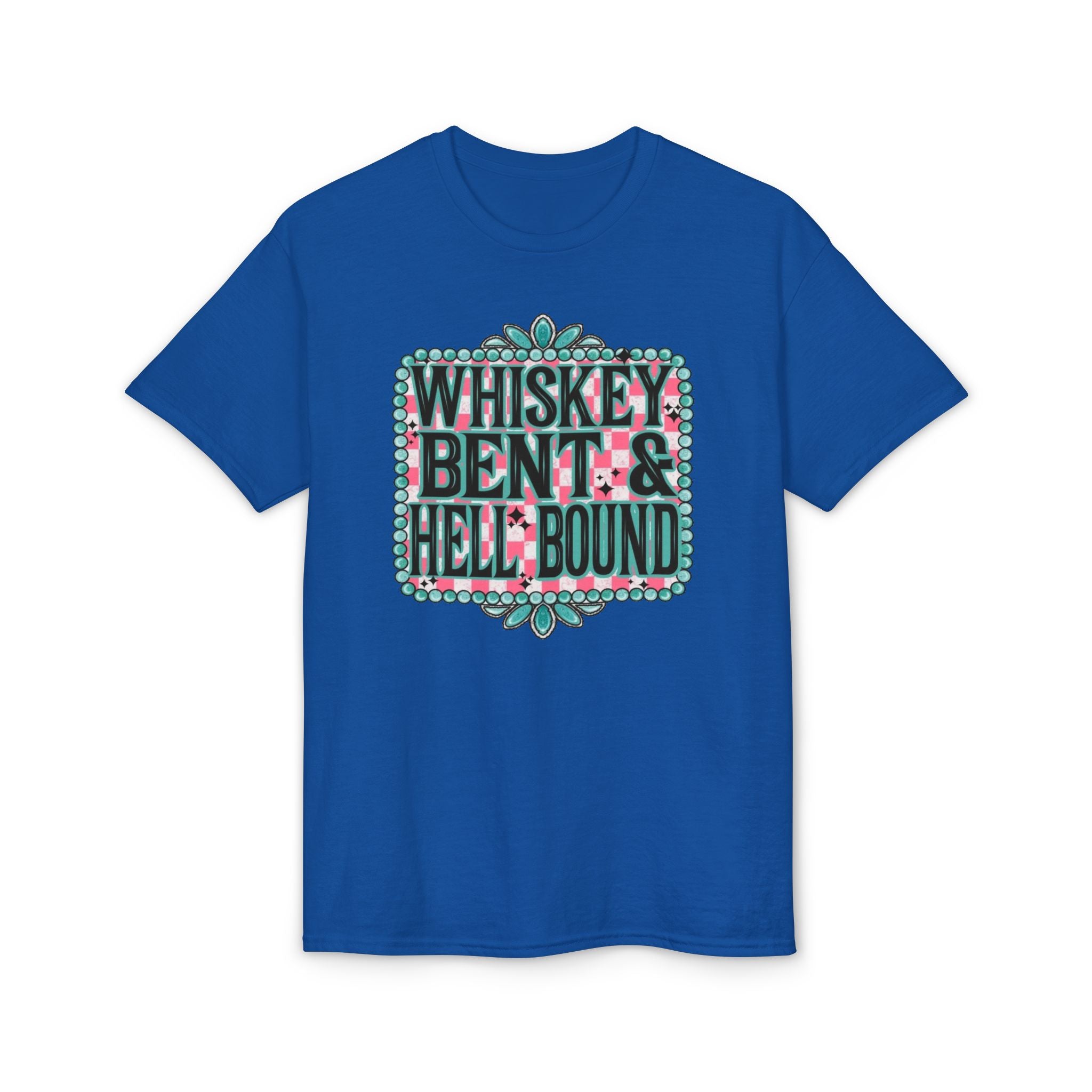 Whiskey Bent and Hell Bound Gildan unisex T-Shirt