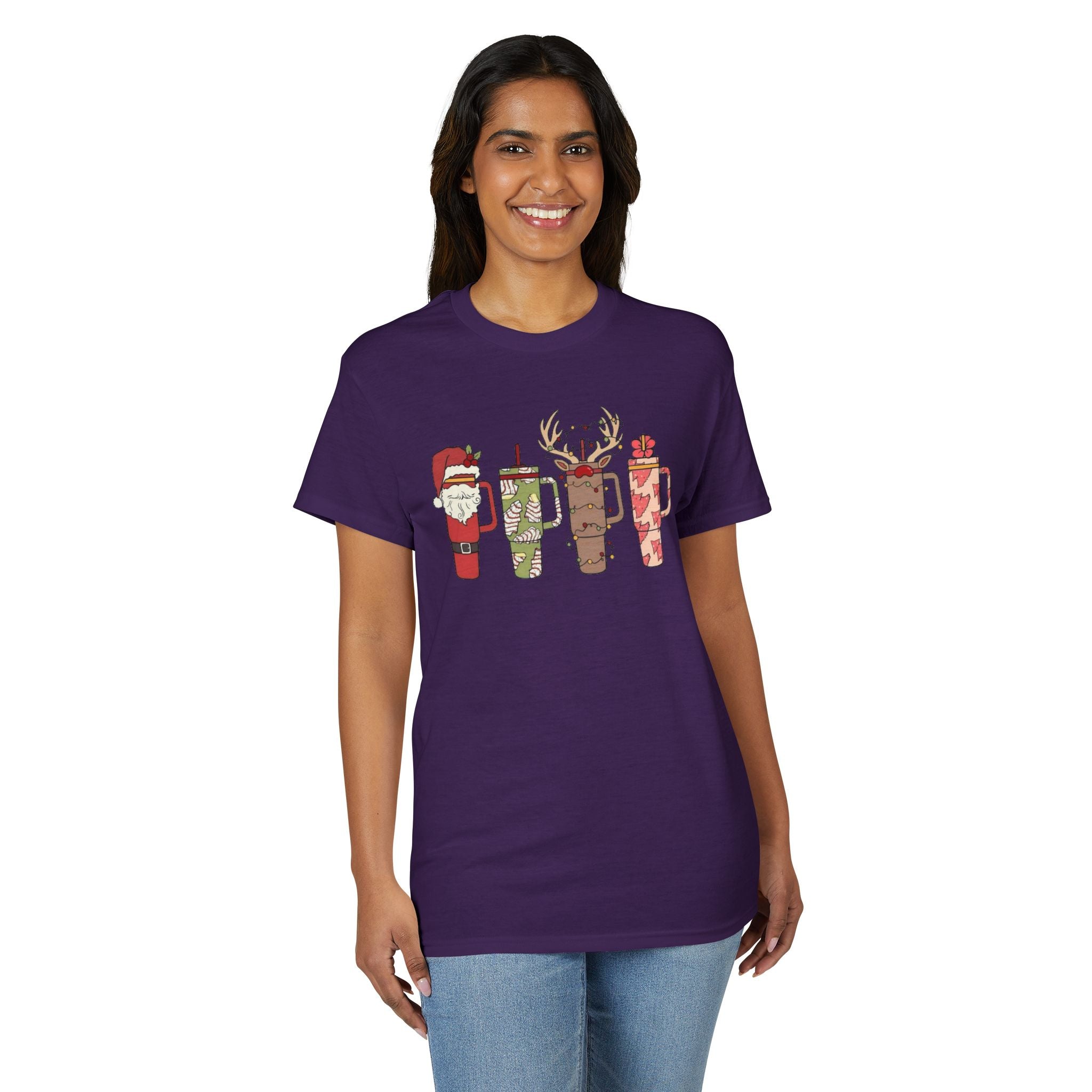Christmas Cups Gildan unisex T-Shirt