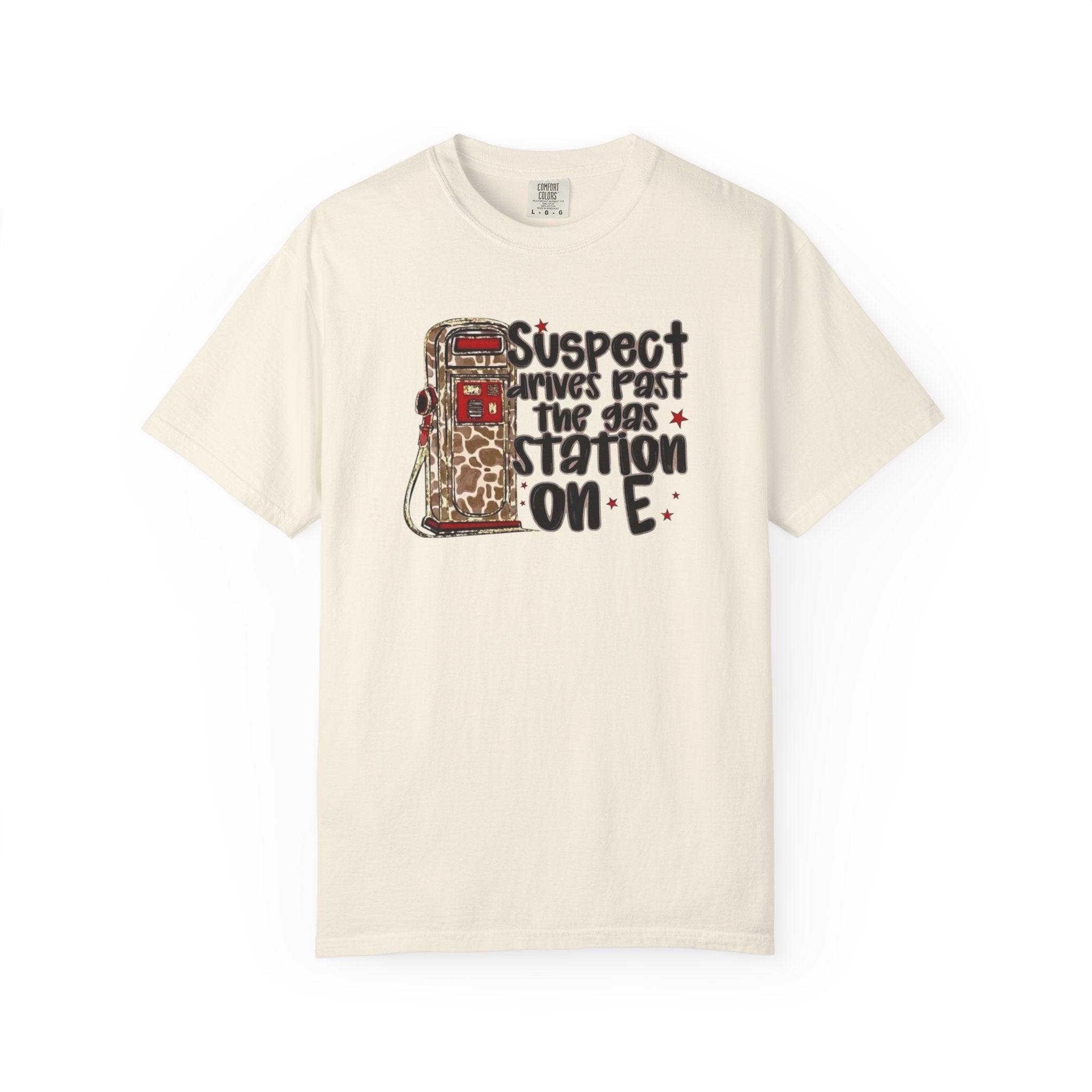 Suspect Drives on E Unisex T-Shirt
