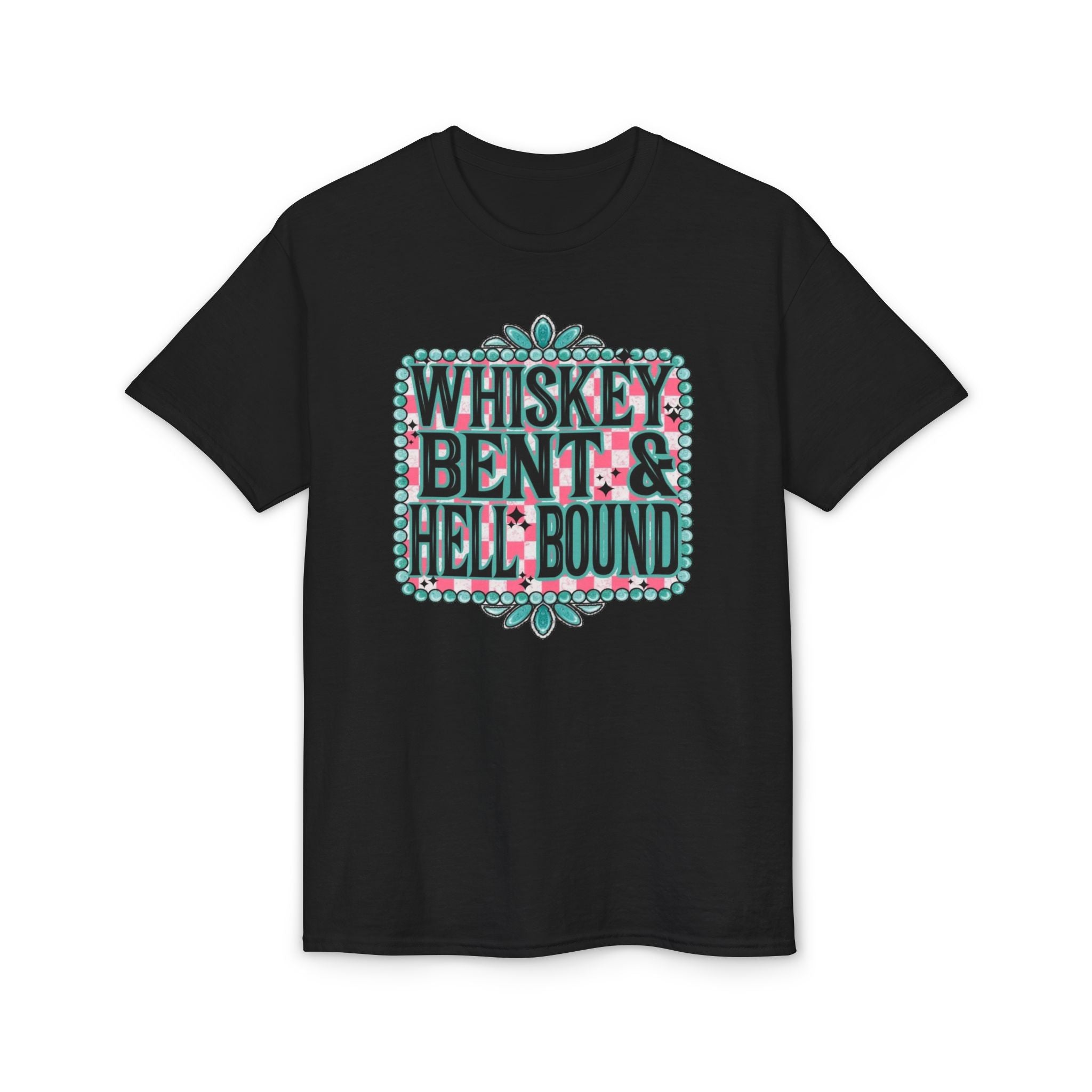 Whiskey Bent and Hell Bound Gildan unisex T-Shirt
