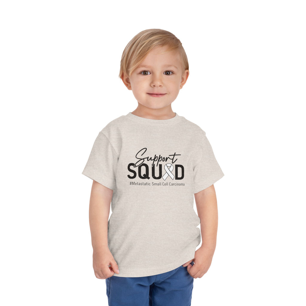 White Ribbon Support Toddler Tee