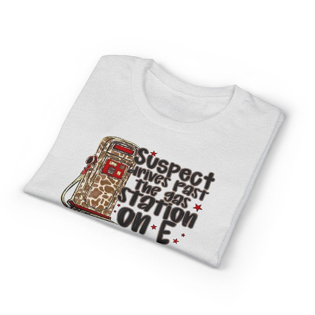 Suspect Drives on E unisex T-Shirt