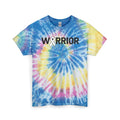 White Ribbon Warrior Tie-Dye Gildan unisex Tee