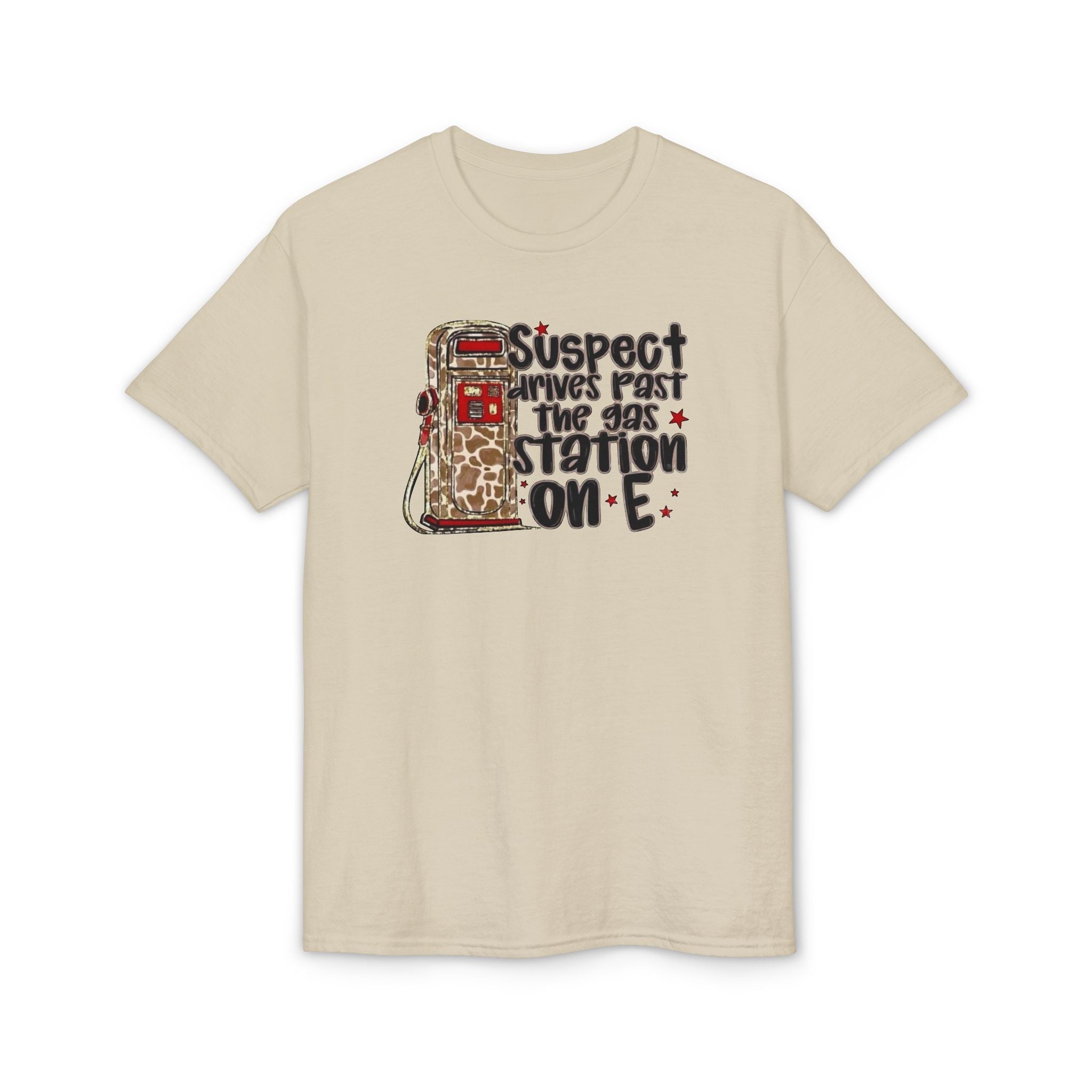Suspect Drives on E unisex T-Shirt