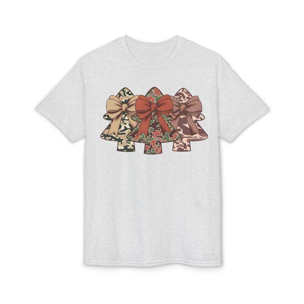 Camo Bow Trees Gildan unisex T-Shirt