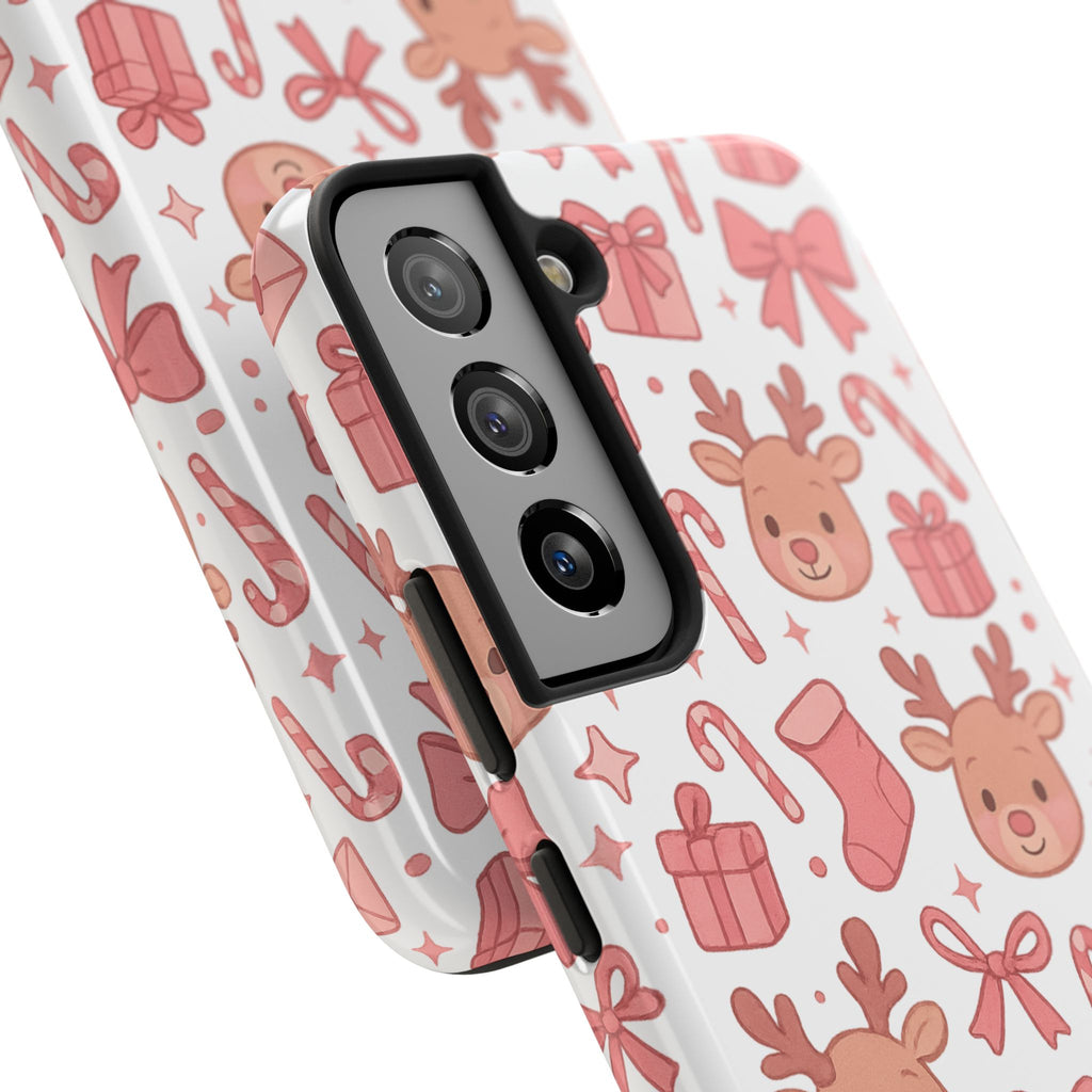 Cute Pink Christmas Phone Case