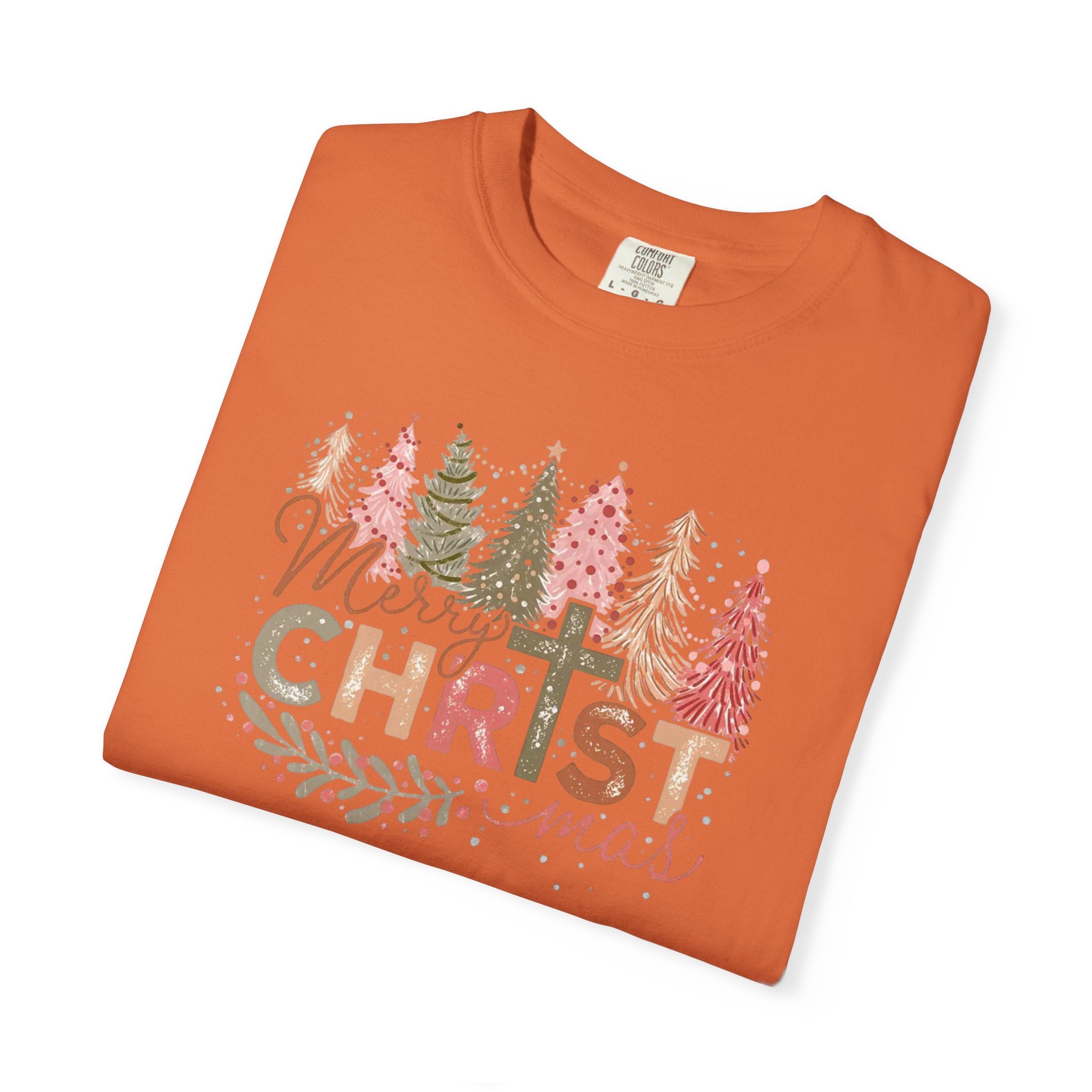 Merry Christmas Cross Unisex T-Shirt