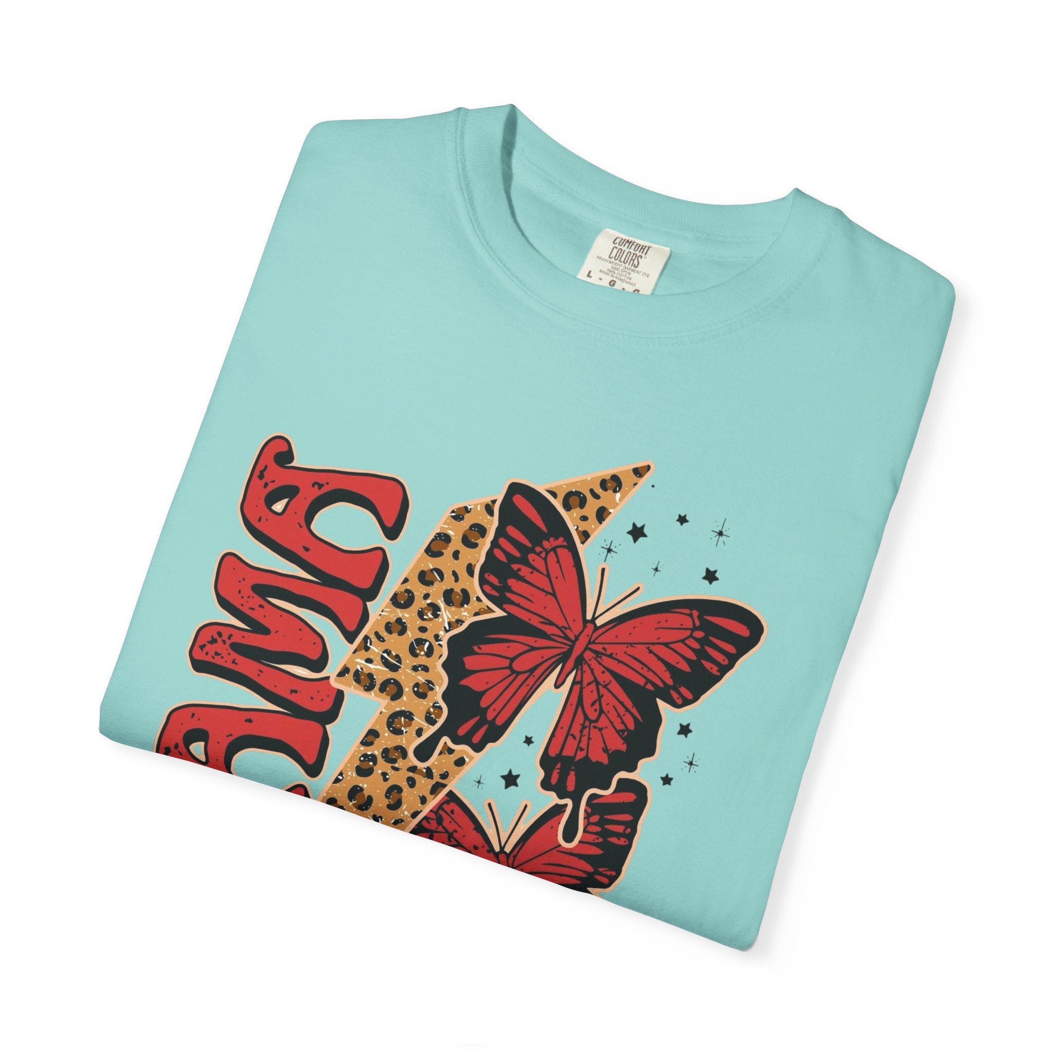 Cheetah Butterfly Mama Unisex T-Shirt