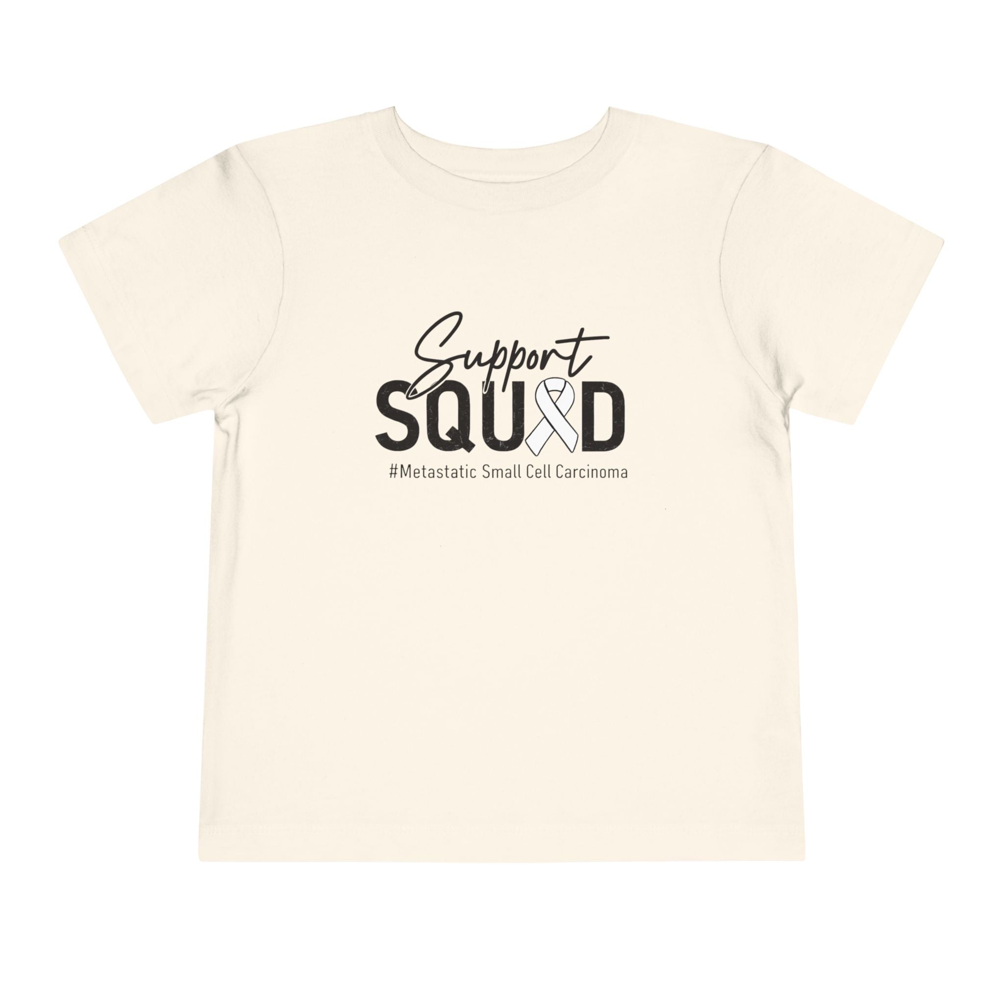 White Ribbon Support Toddler Tee