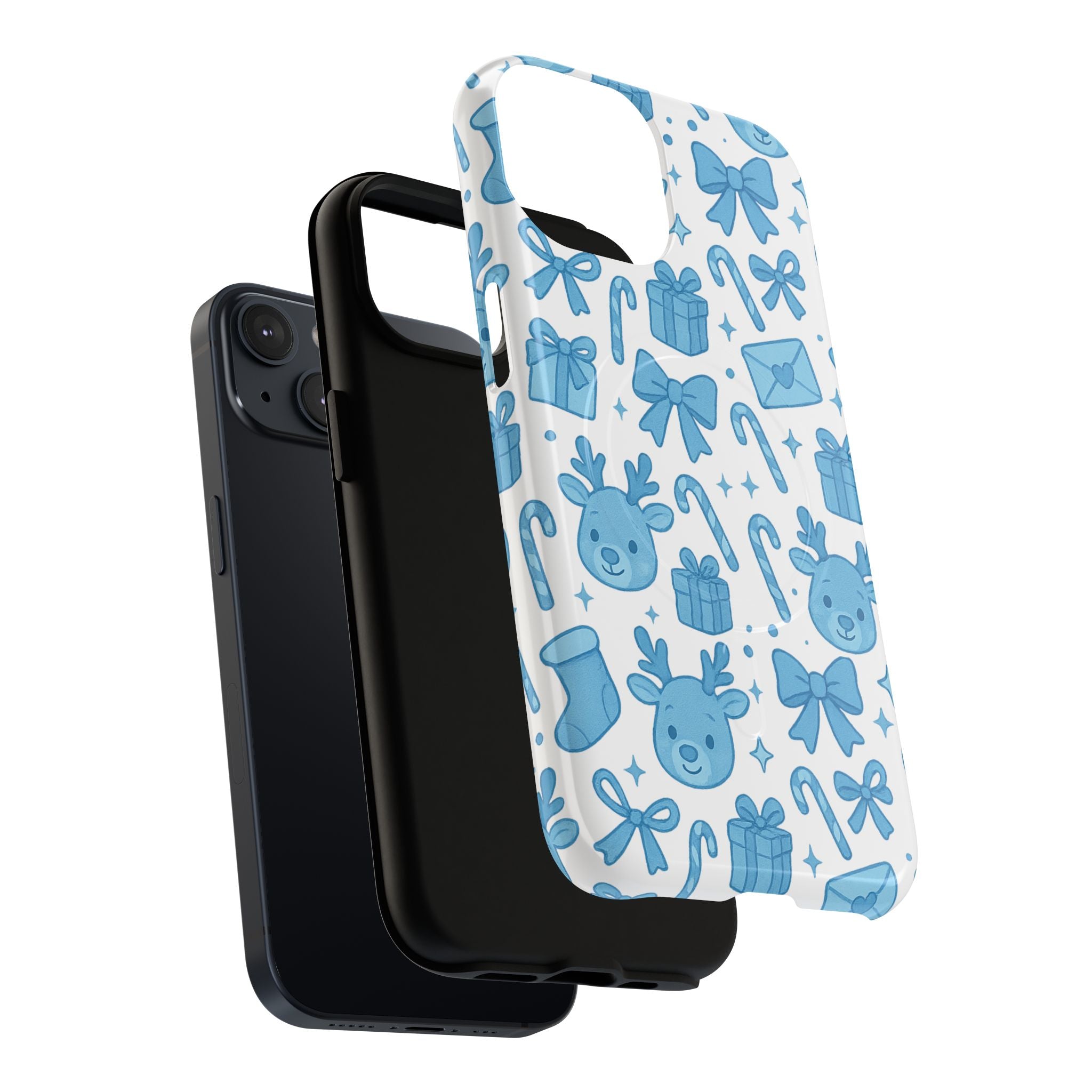 Blue Festive Phone Case - MagSafe