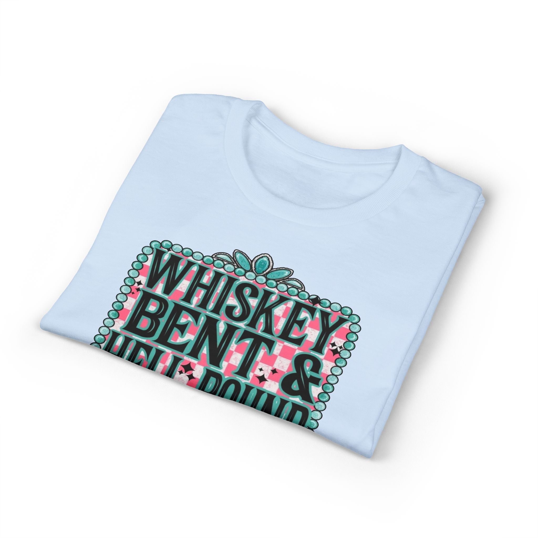 Whiskey Bent and Hell Bound Gildan unisex T-Shirt