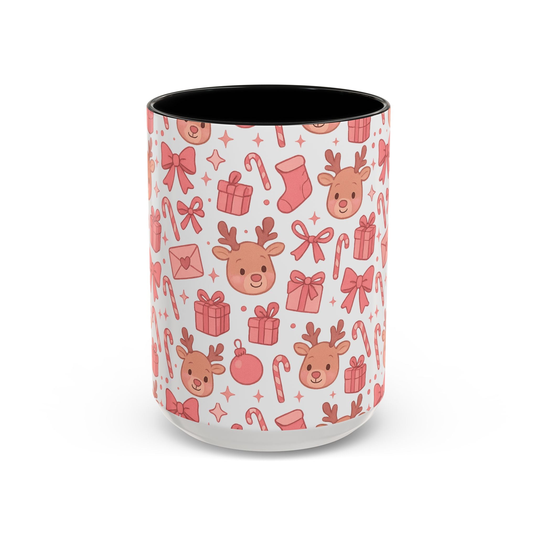 Cute Pink Christmas Mug