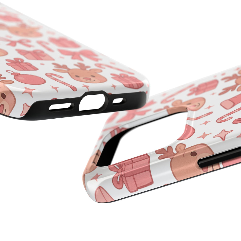 Cute Pink Christmas Phone Case