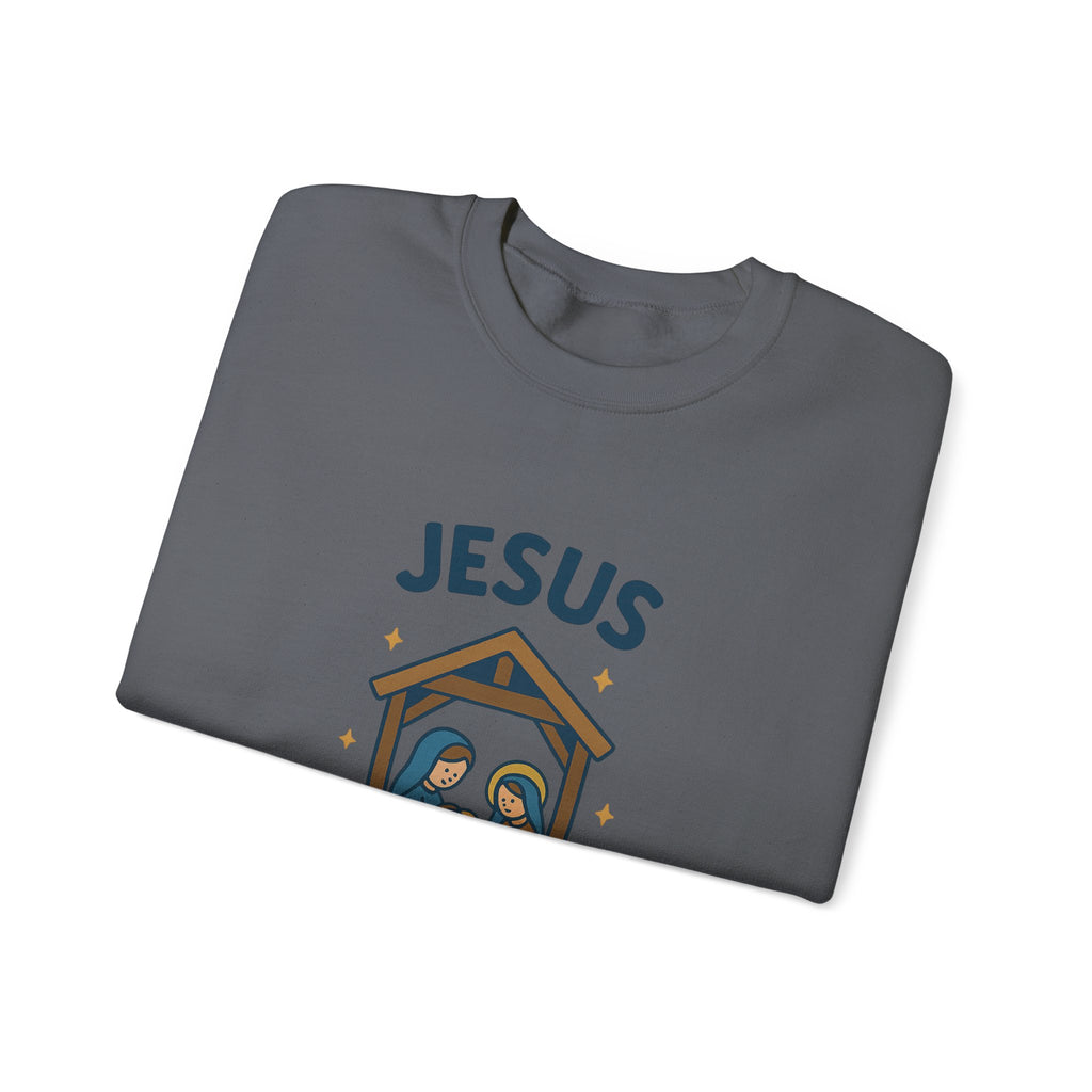Christmas Sweatshirt - Jesus is the Reason for the Season