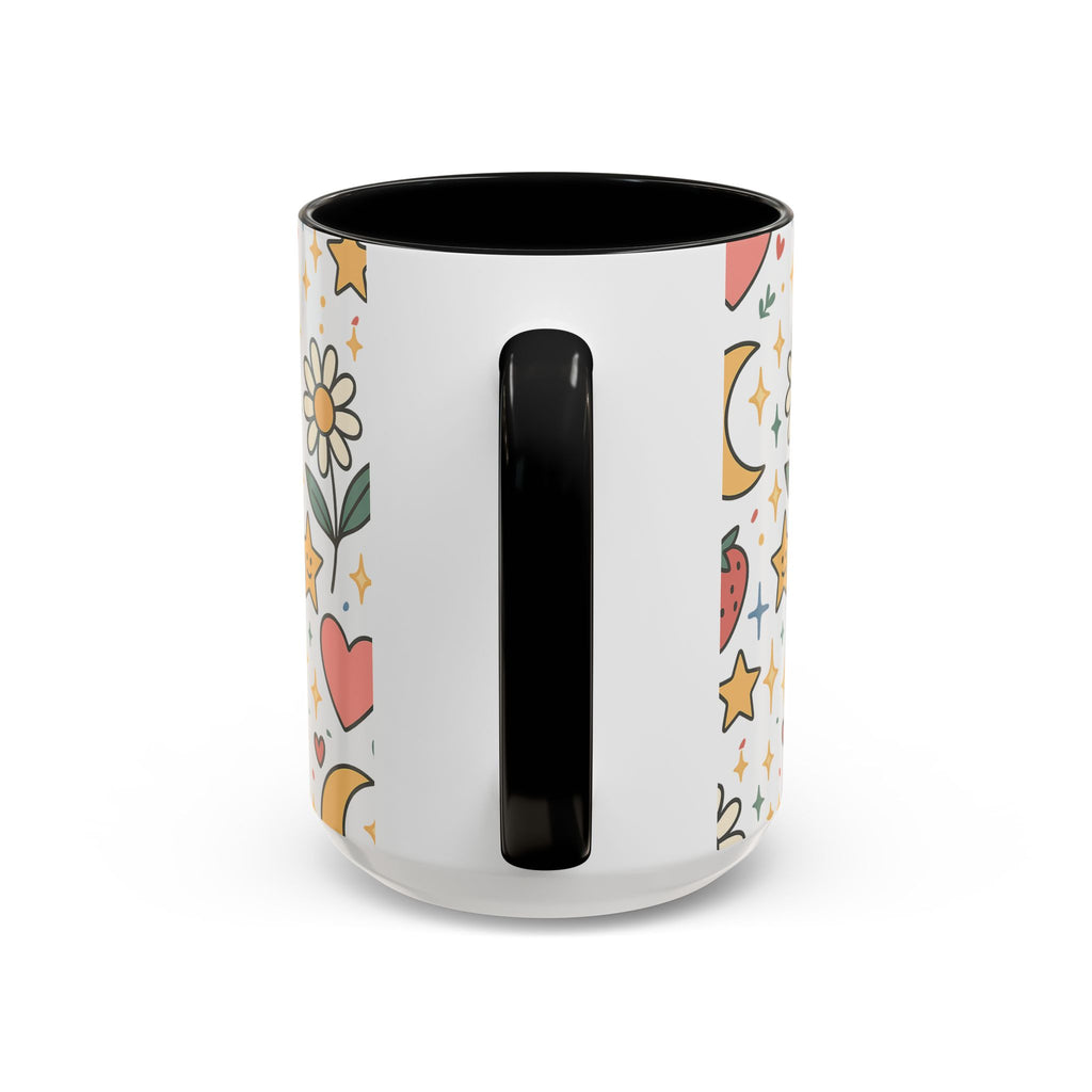 Cute Strawberries/ Flowers Mug