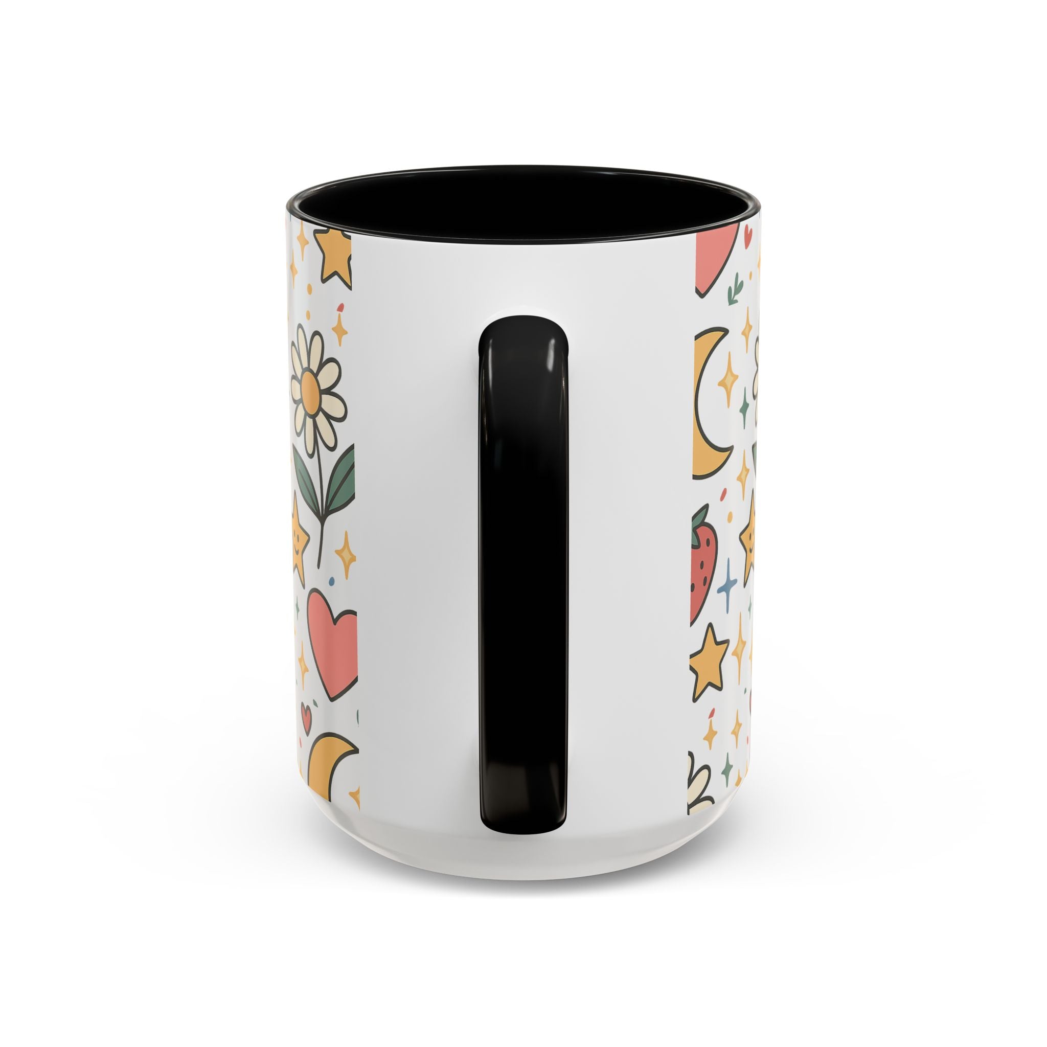 Cute Strawberries/ Flowers Mug