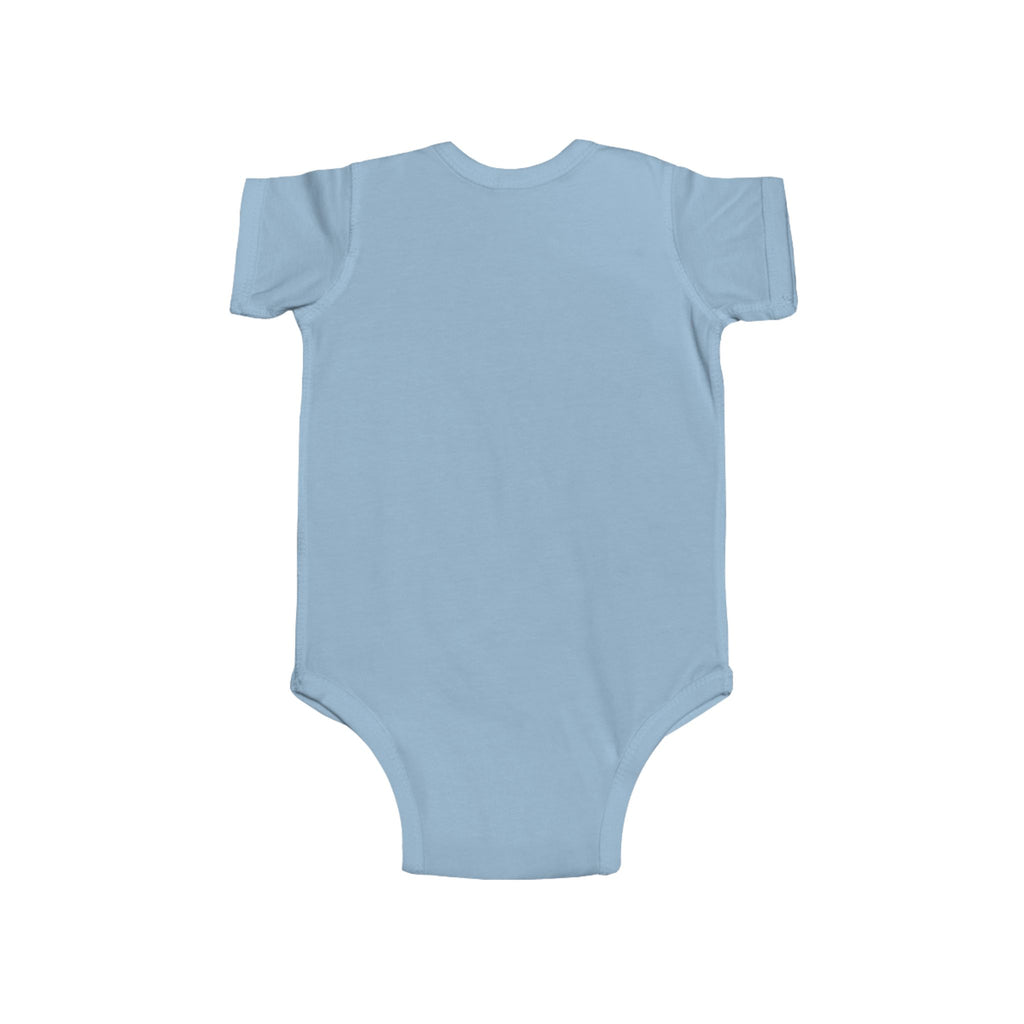 White Ribbon Support Baby Onesie