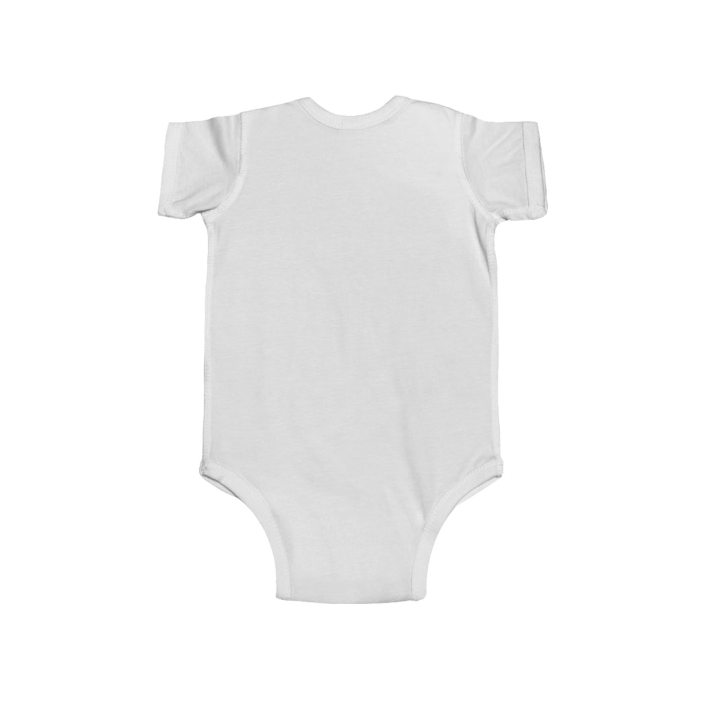 White Ribbon Support Baby Onesie