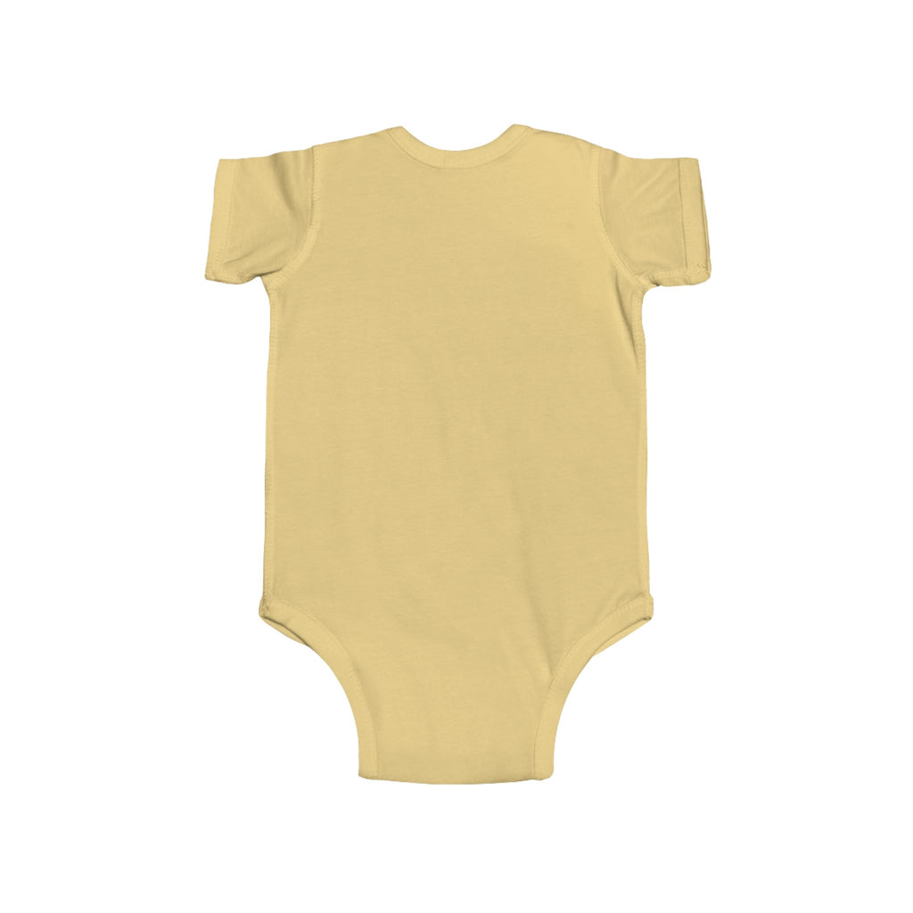 White Ribbon Support Baby Onesie
