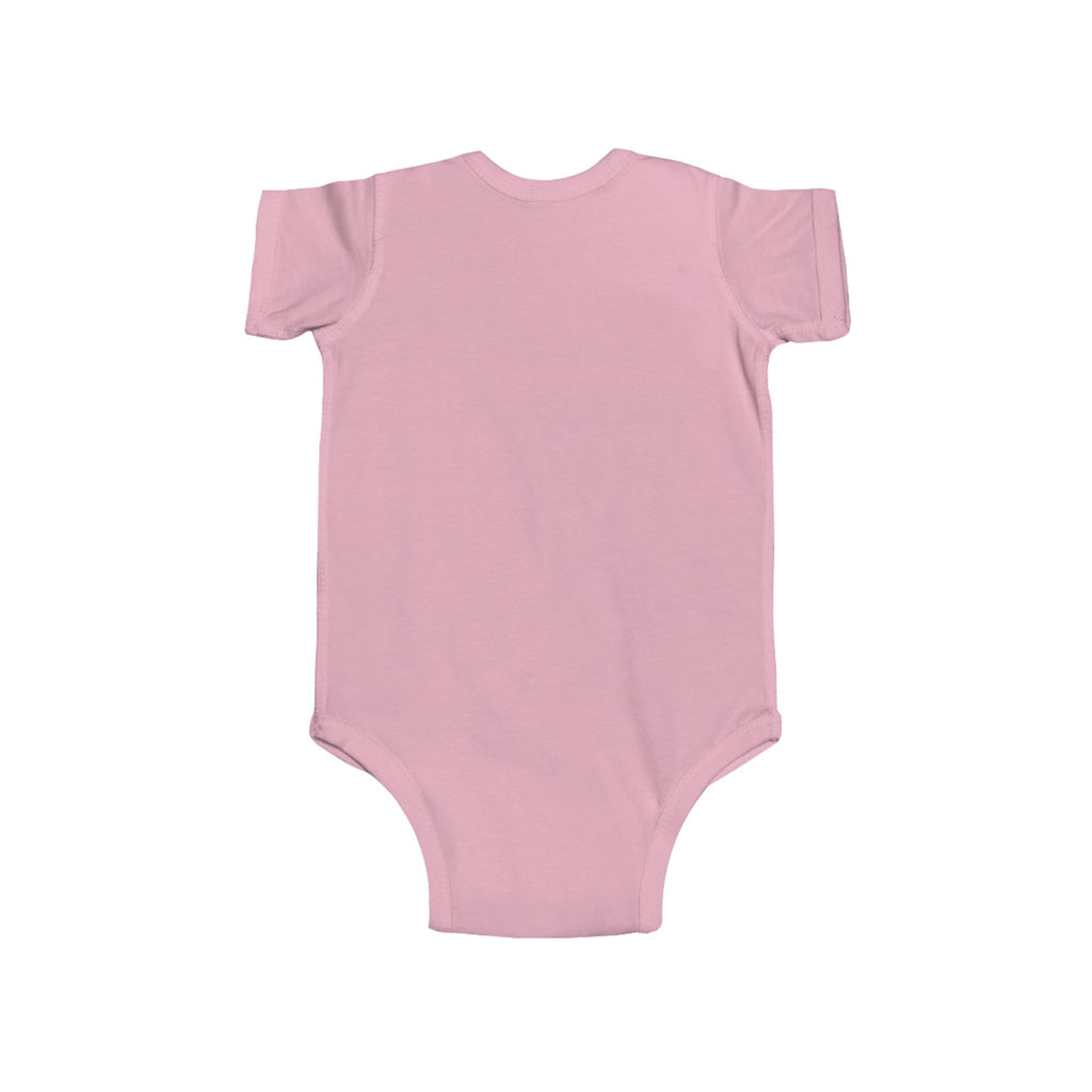 White Ribbon Support Baby Onesie