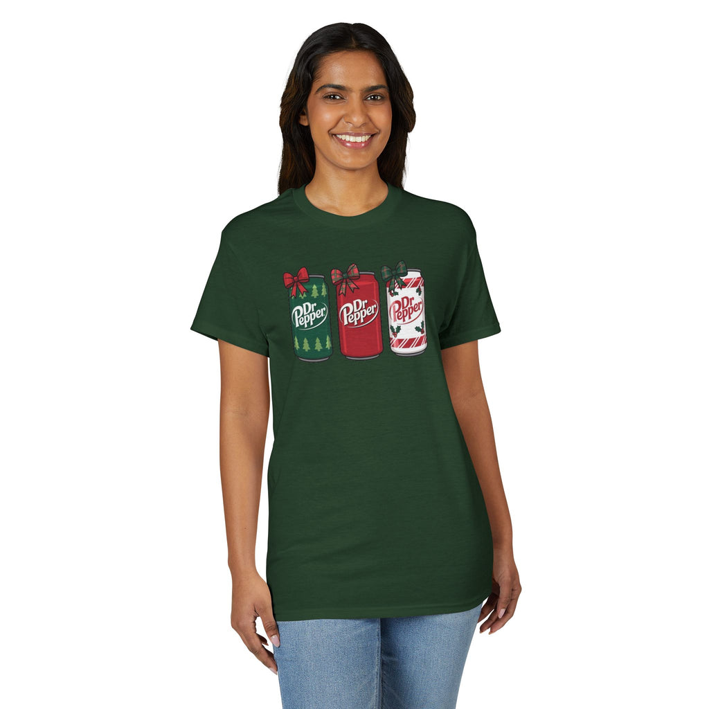 Festive Dr.Pepper Gildan unisex T-Shirt
