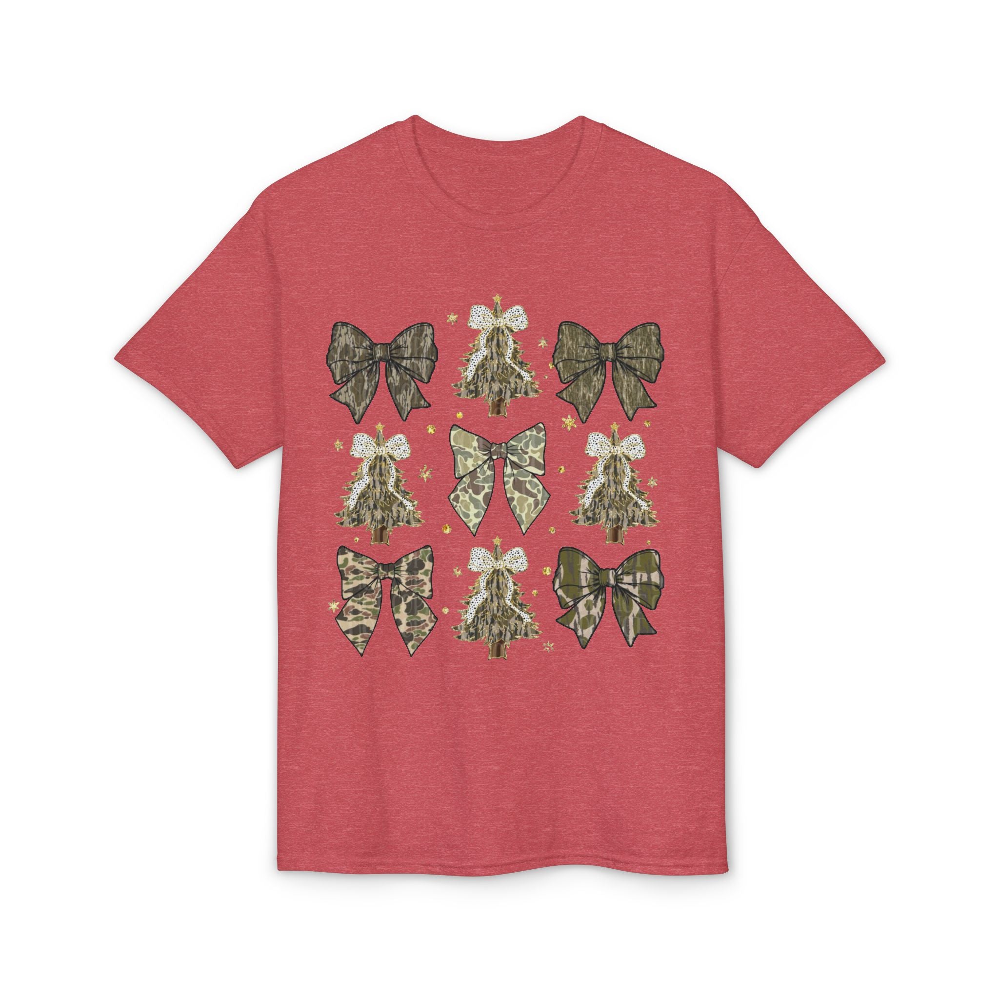 Camo Bows & Trees Gildan unisex T-Shirt