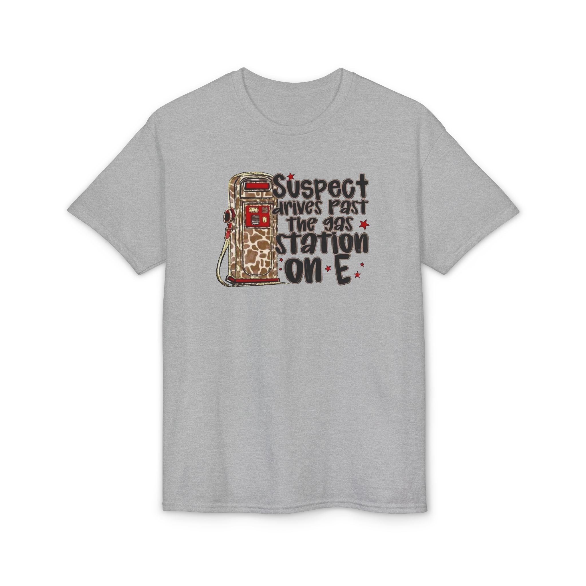 Suspect Drives on E unisex T-Shirt