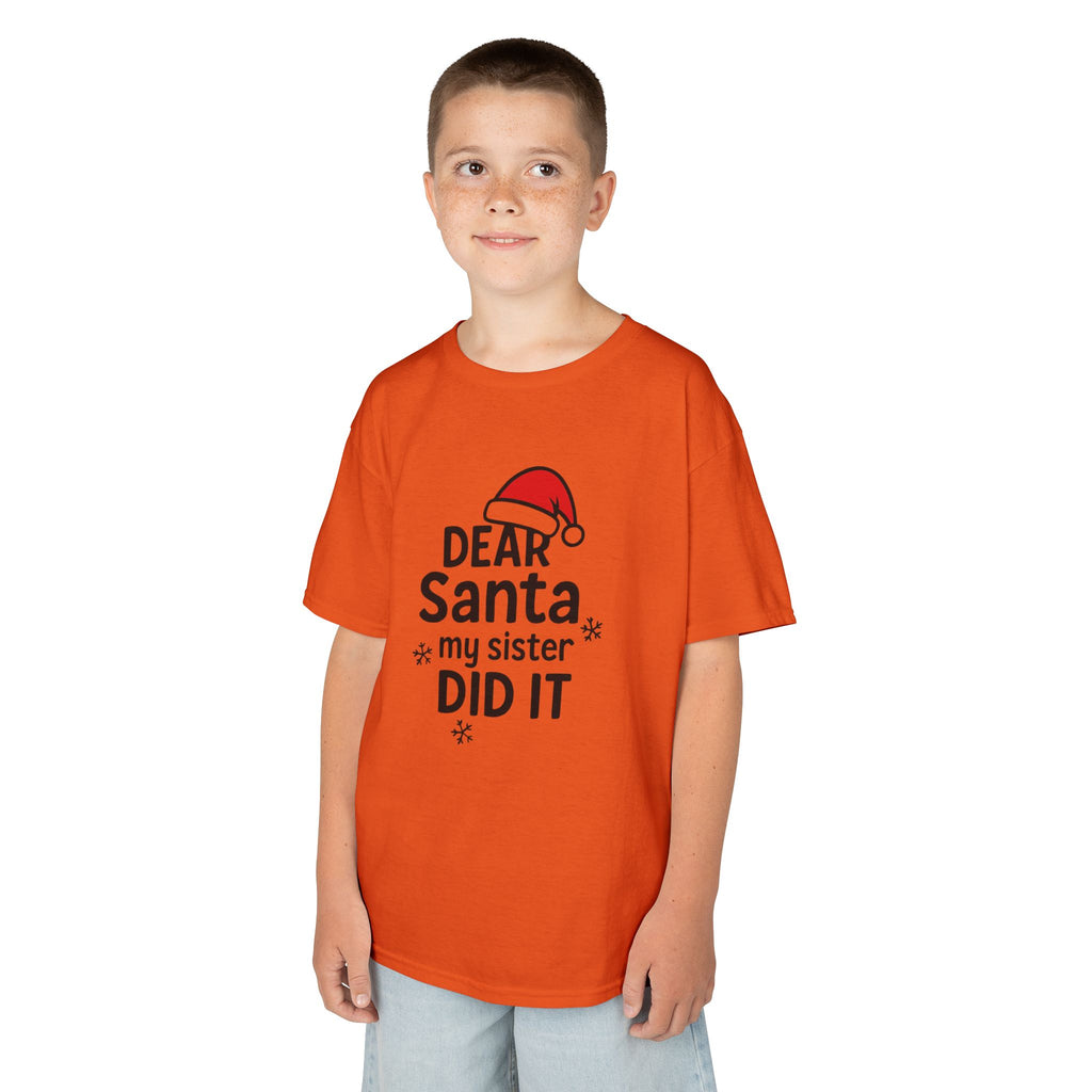 My Sister Did It Kids Tee