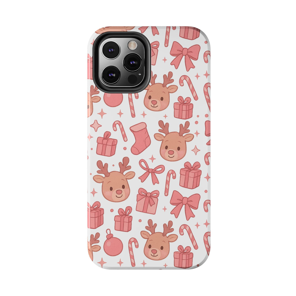 Cute Pink Christmas Phone Case