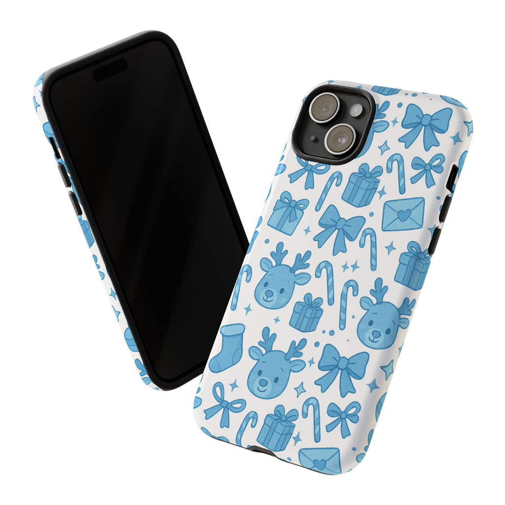 Cute Blue Christmas Phone Case