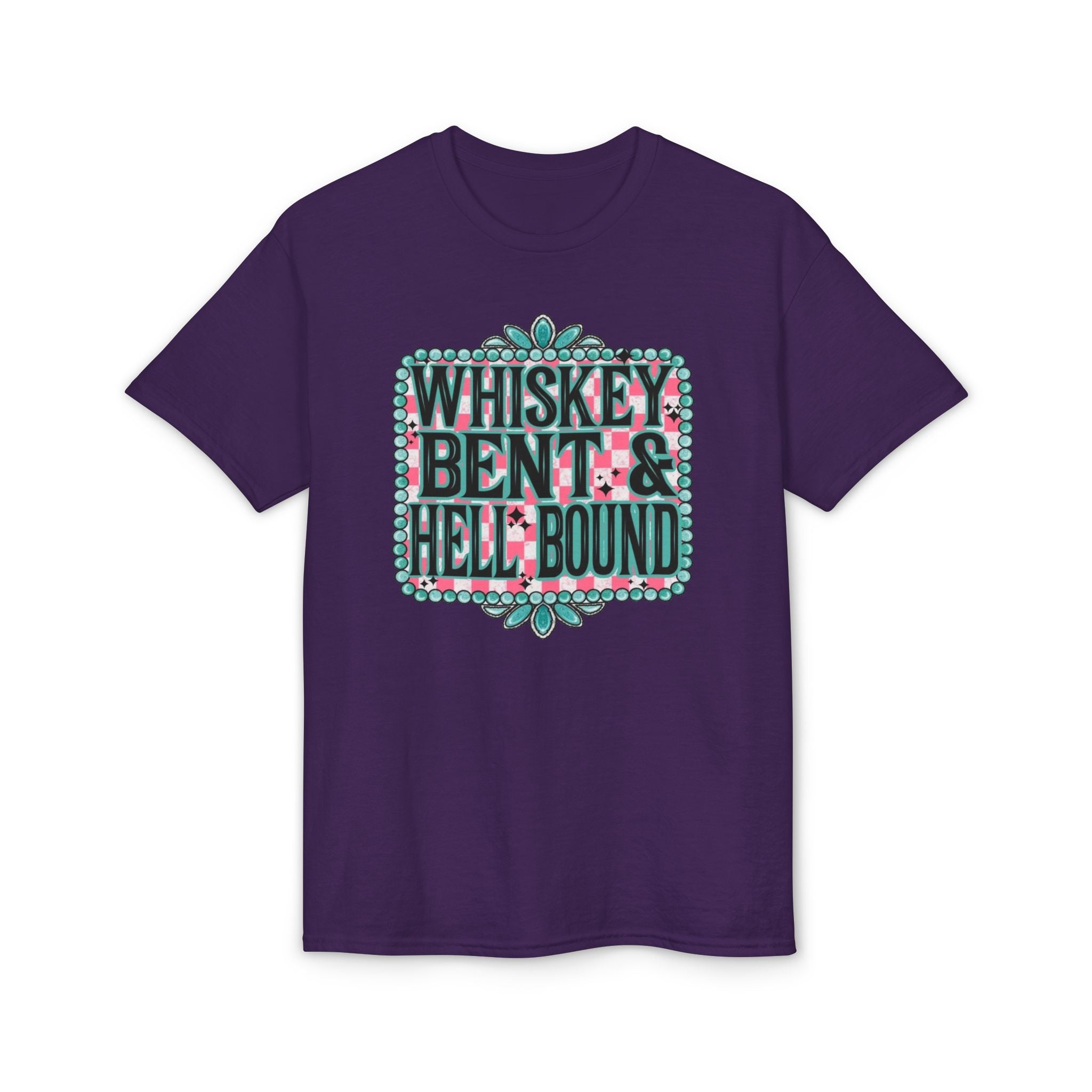 Whiskey Bent and Hell Bound Gildan unisex T-Shirt
