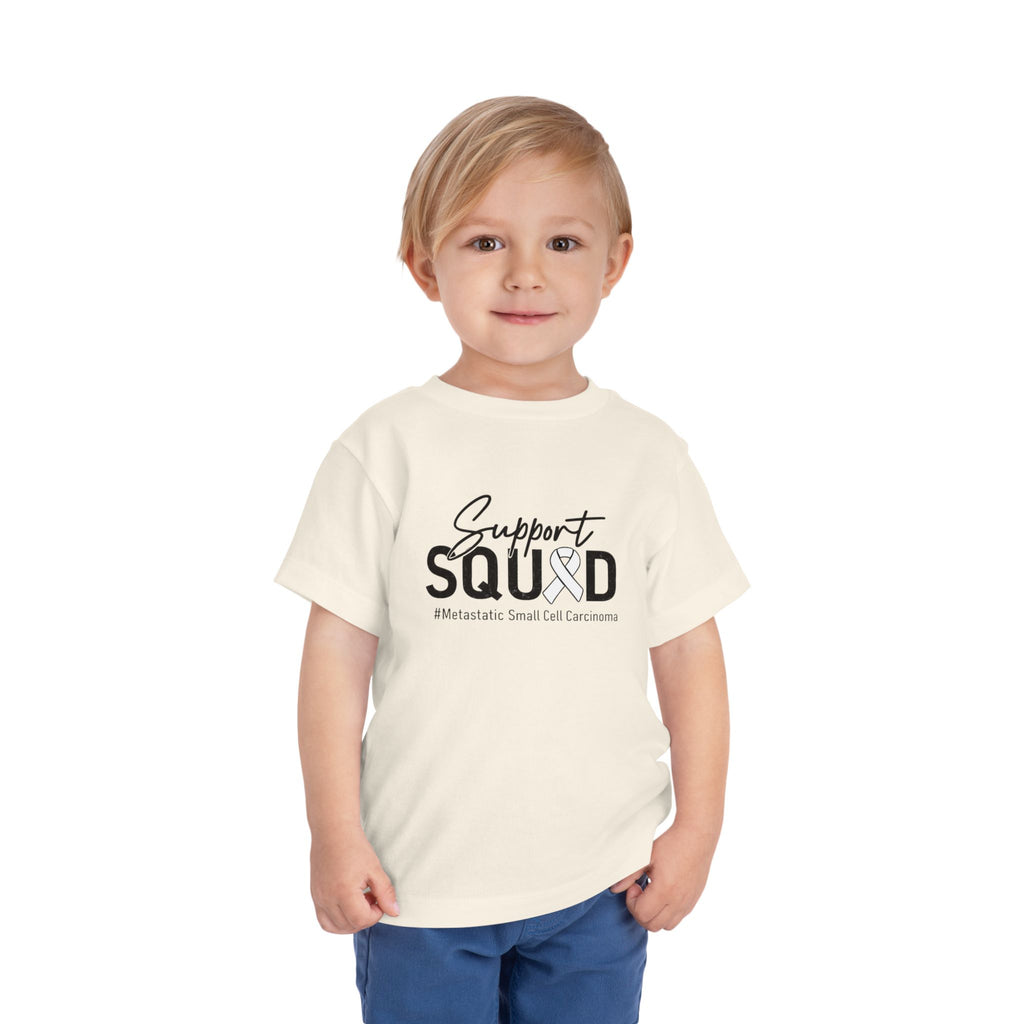 White Ribbon Support Toddler Tee