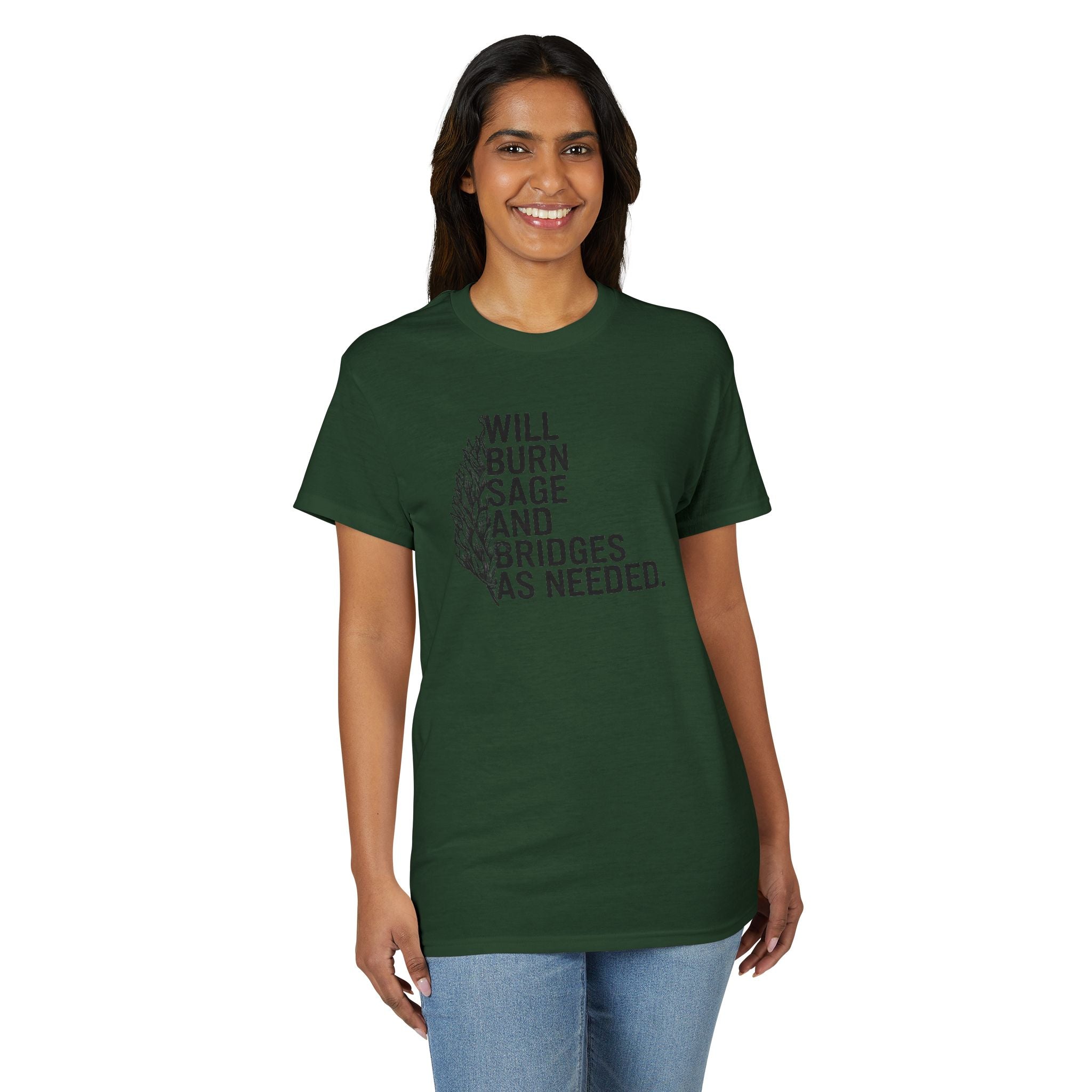 Burn Sage and Bridges Gildan unisex T-Shirt