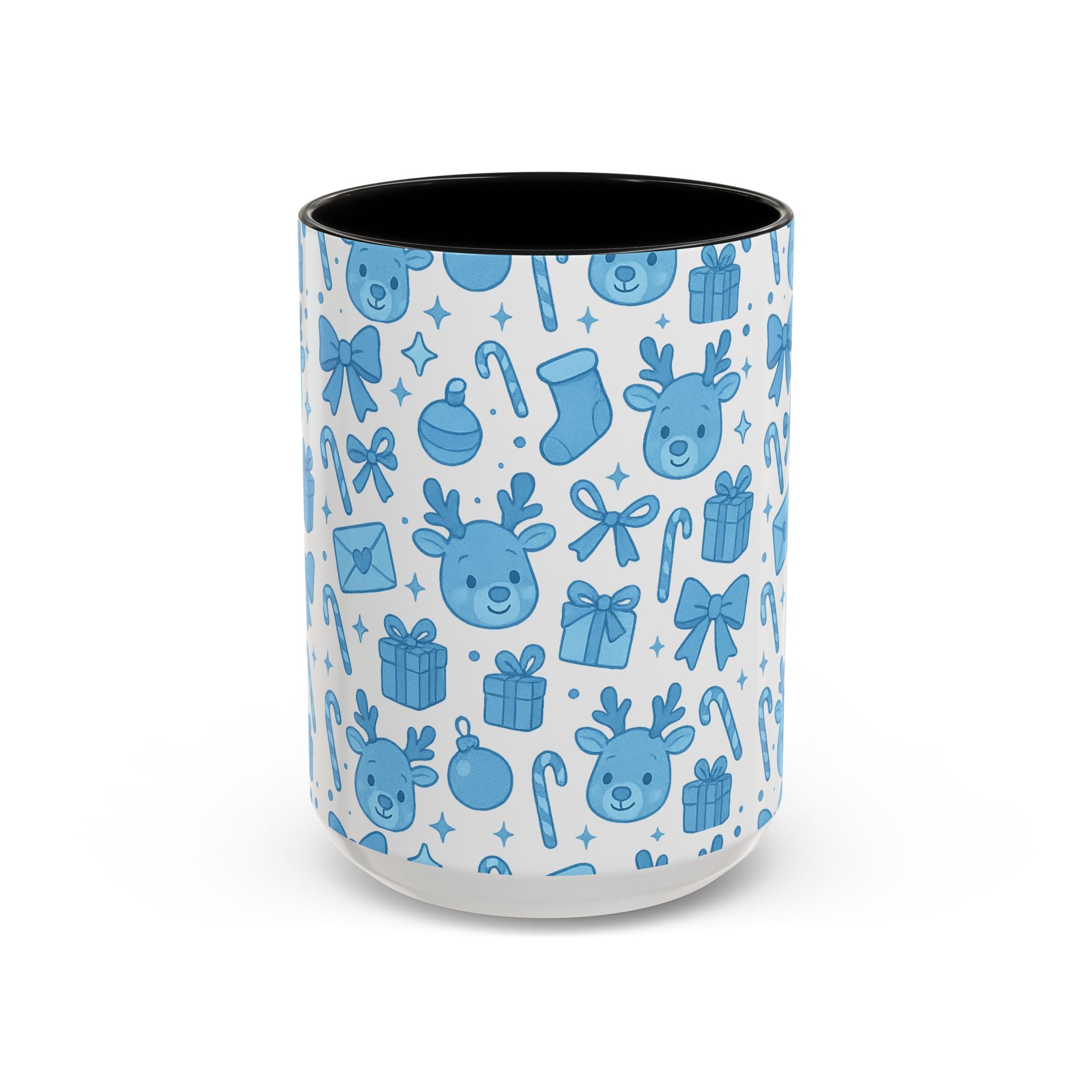 Cute Blue Christmas Mug