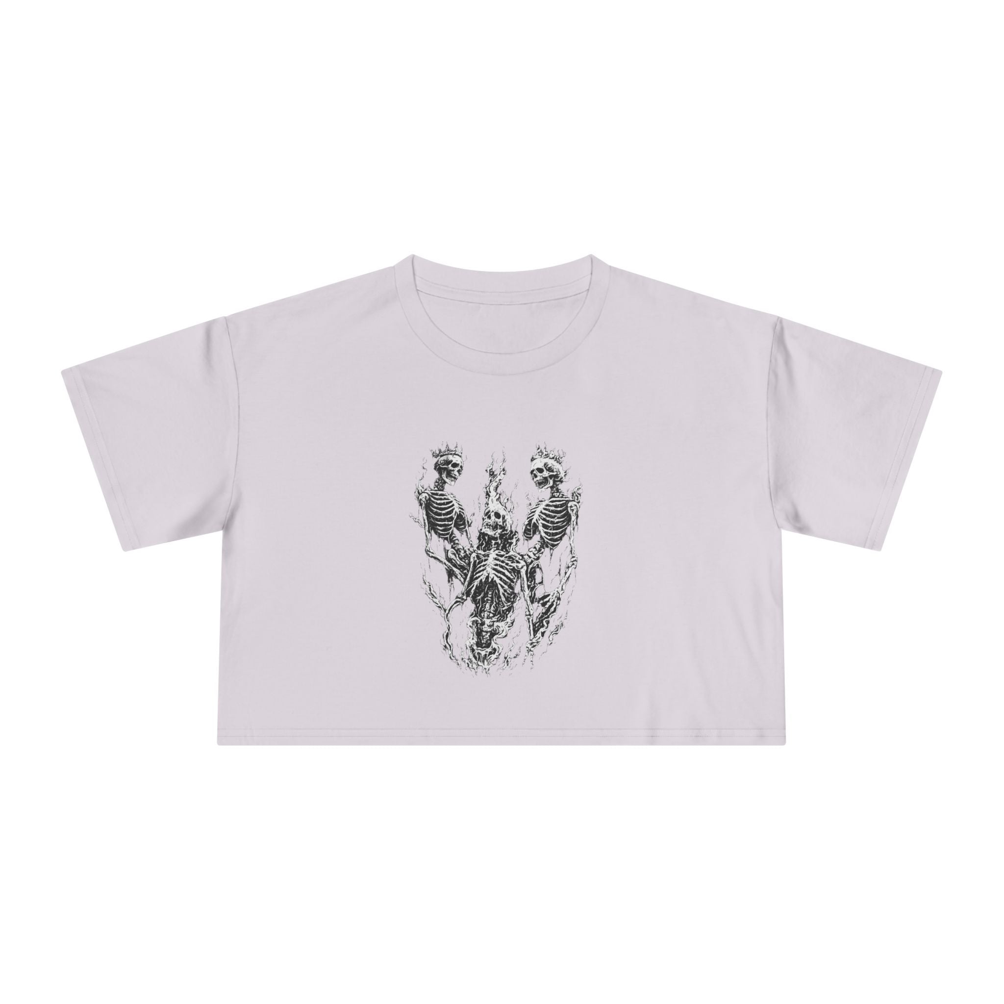 Crop Tee – Skeletons