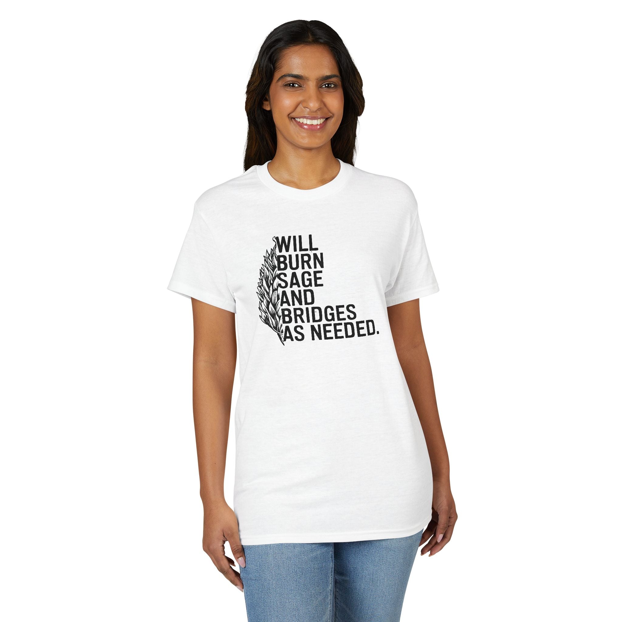 Burn Sage and Bridges Gildan unisex T-Shirt