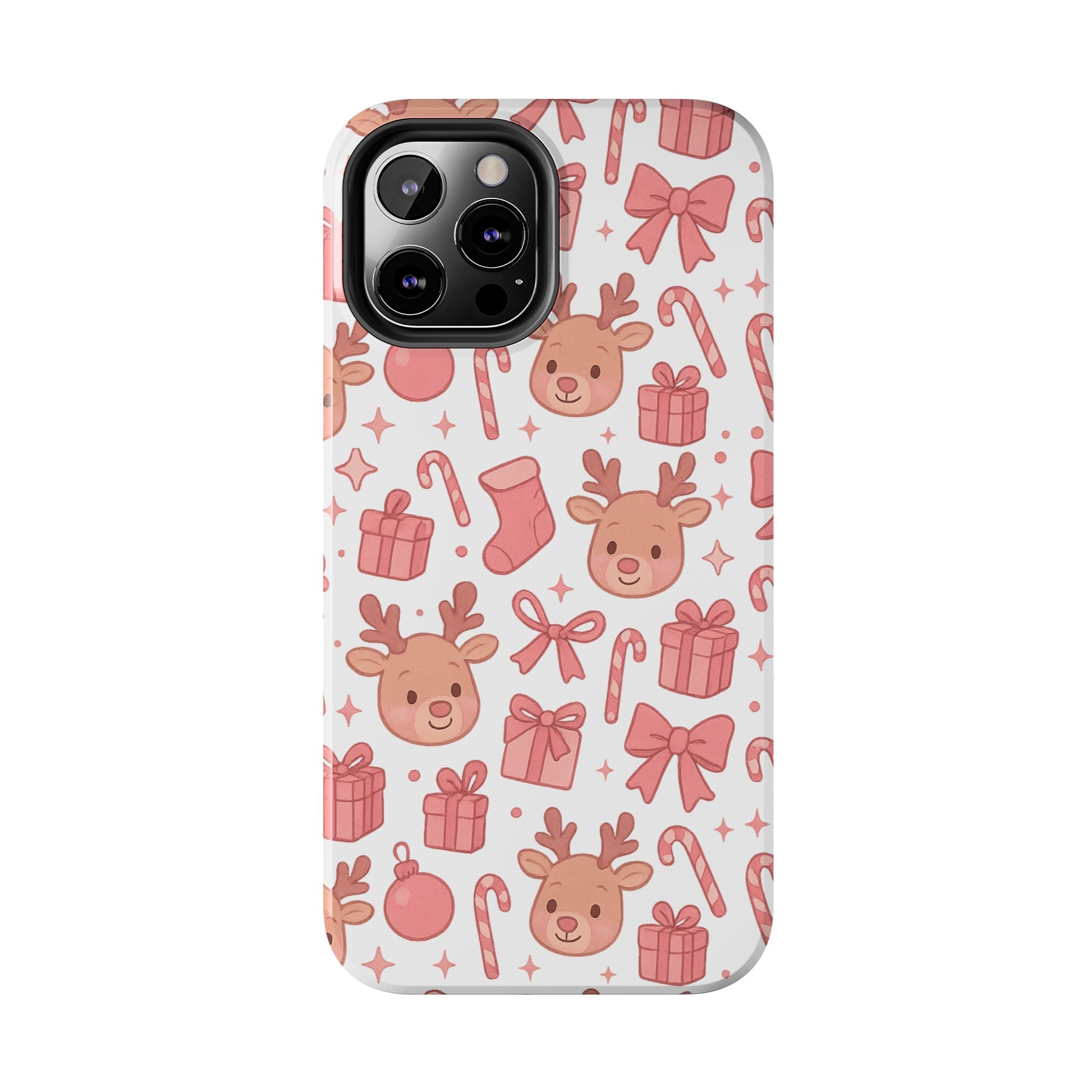 Cute Pink Christmas Phone Case