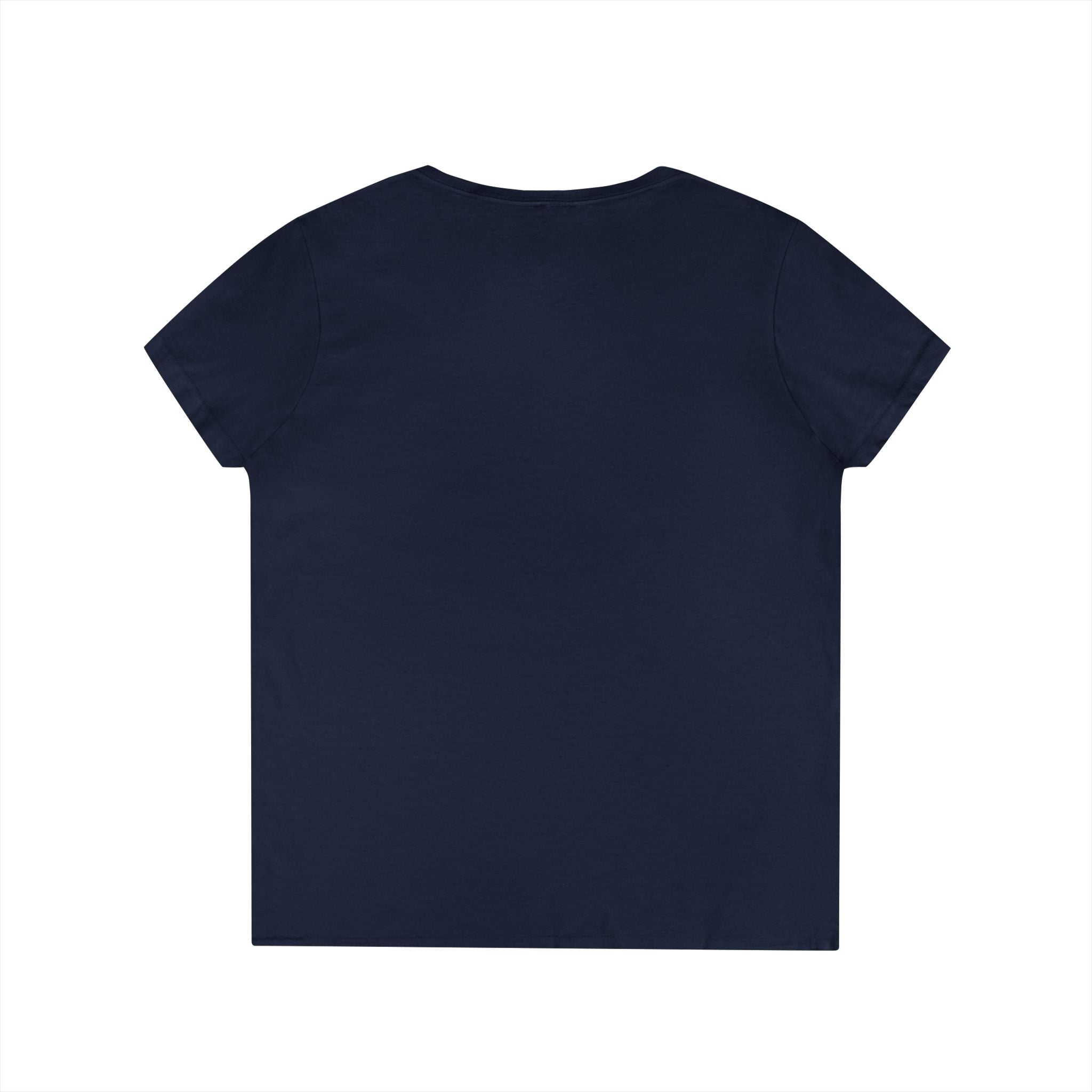 White Ribbon Warrior Gildan V-Neck Tee