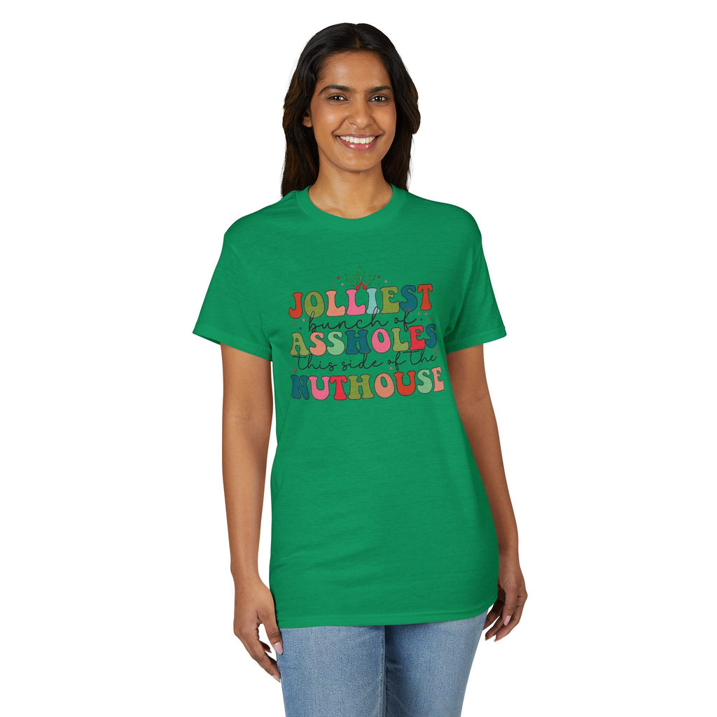 Jolliest Nuthouse Gildan unisex T-Shirt