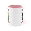 Grumpy Green Man Christmas Accent Mug