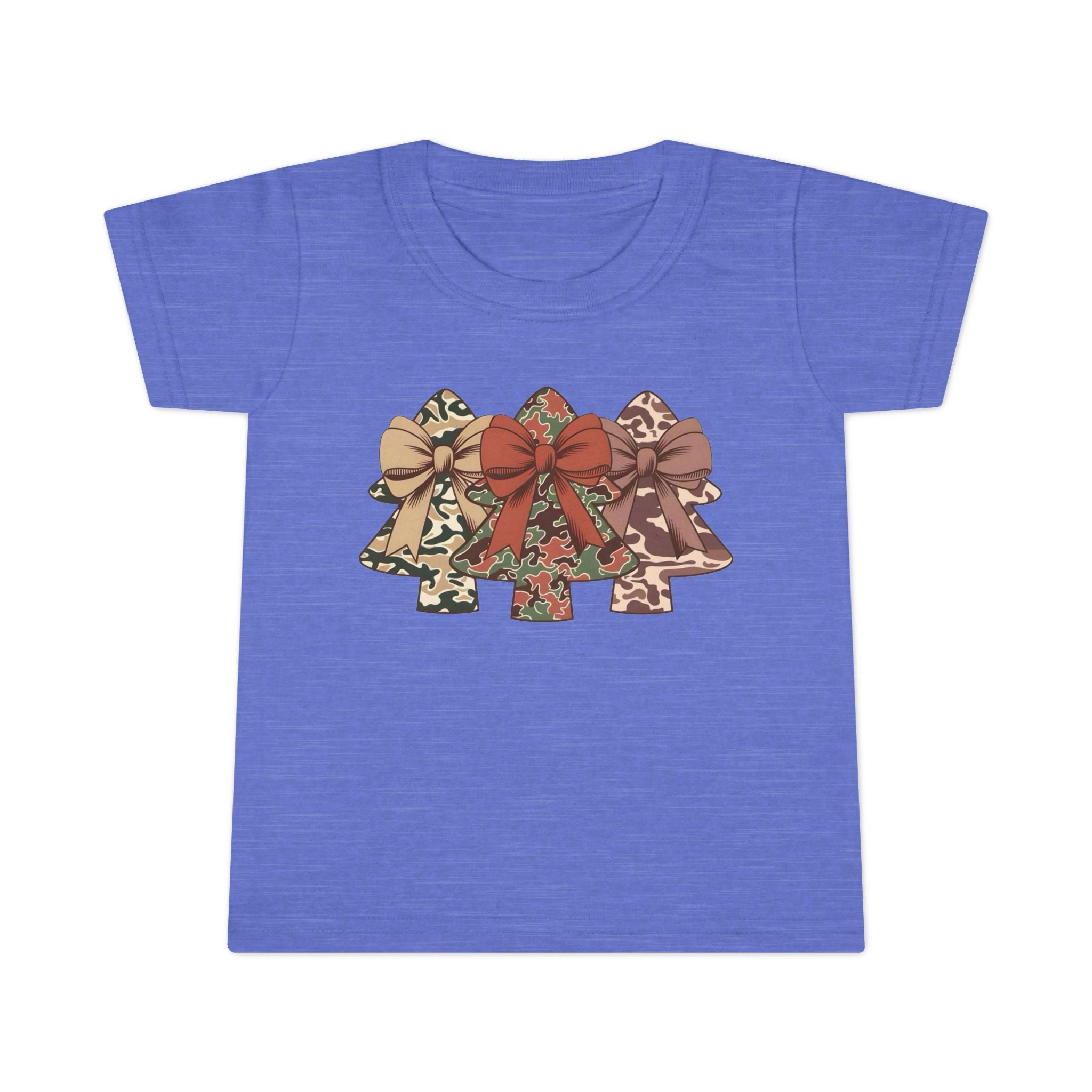 Camo Bow Trees Toddler T-Shirt