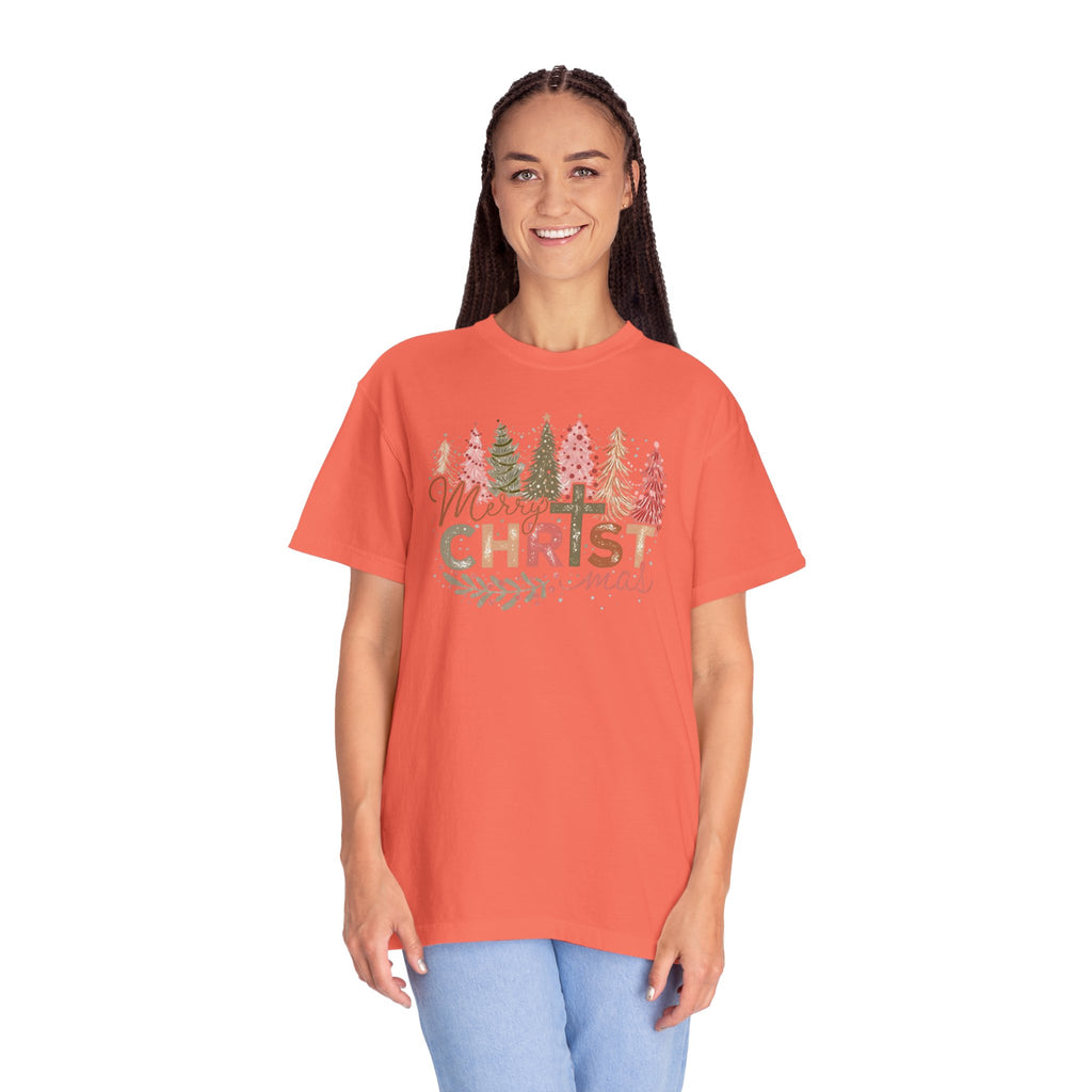 Merry Christmas Cross Unisex T-Shirt