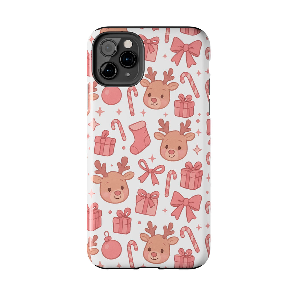 Cute Pink Christmas Phone Case