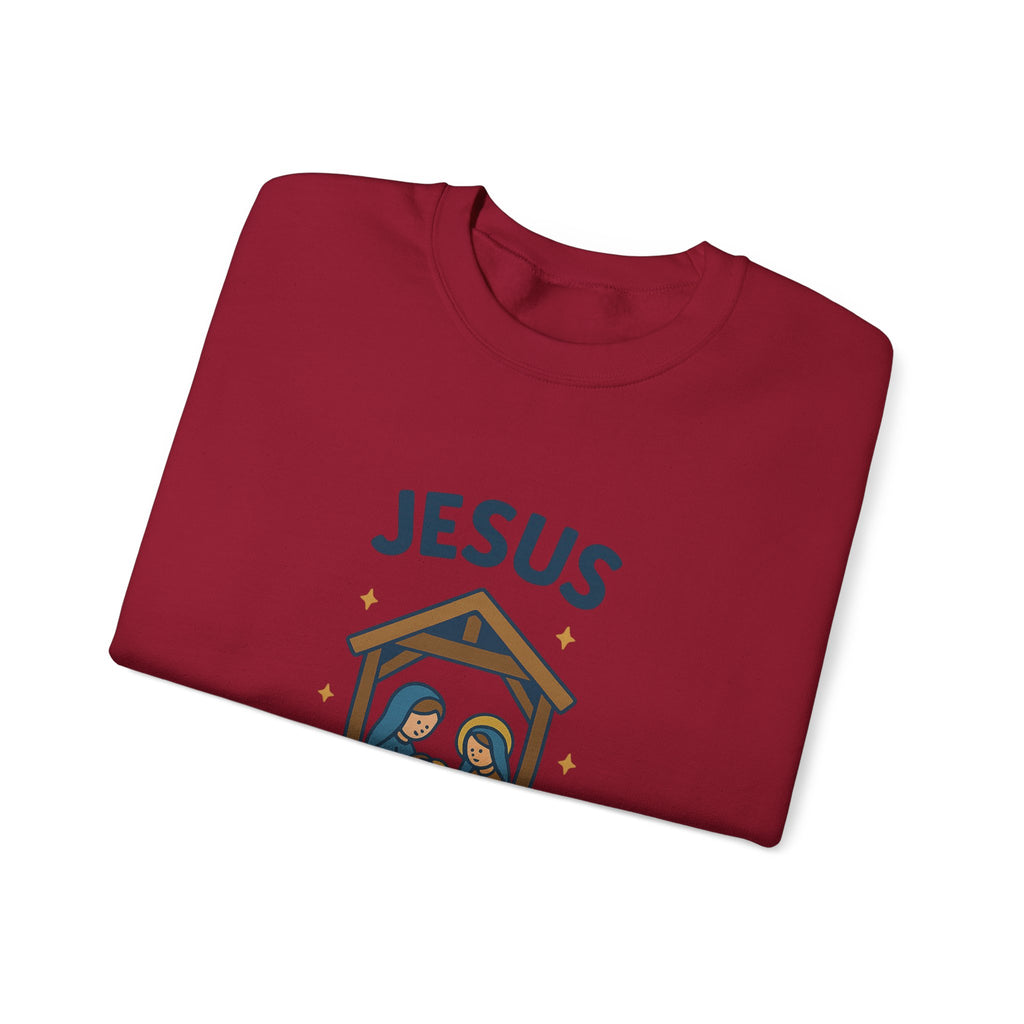Christmas Sweatshirt - Jesus is the Reason for the Season