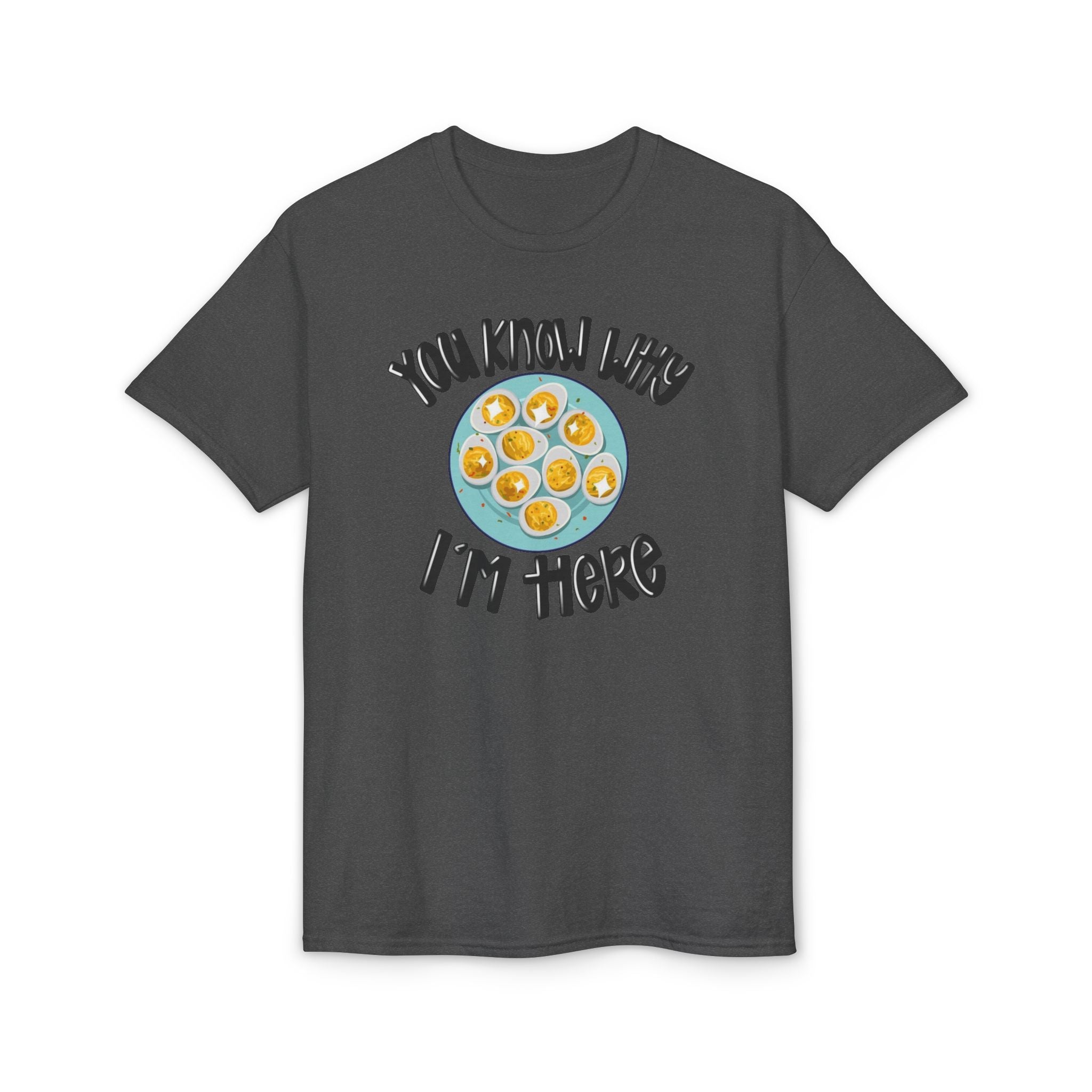 You Know Why I’m Here Gildan unisex T-Shirt