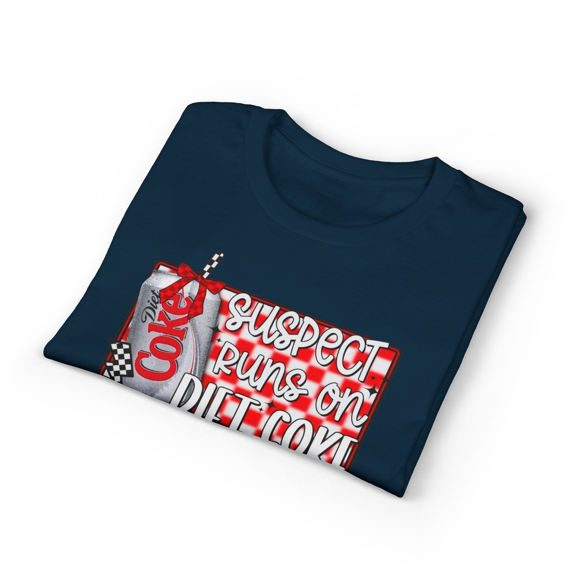 Suspects Runs on Diet Coke Gildan unisex T-Shirt