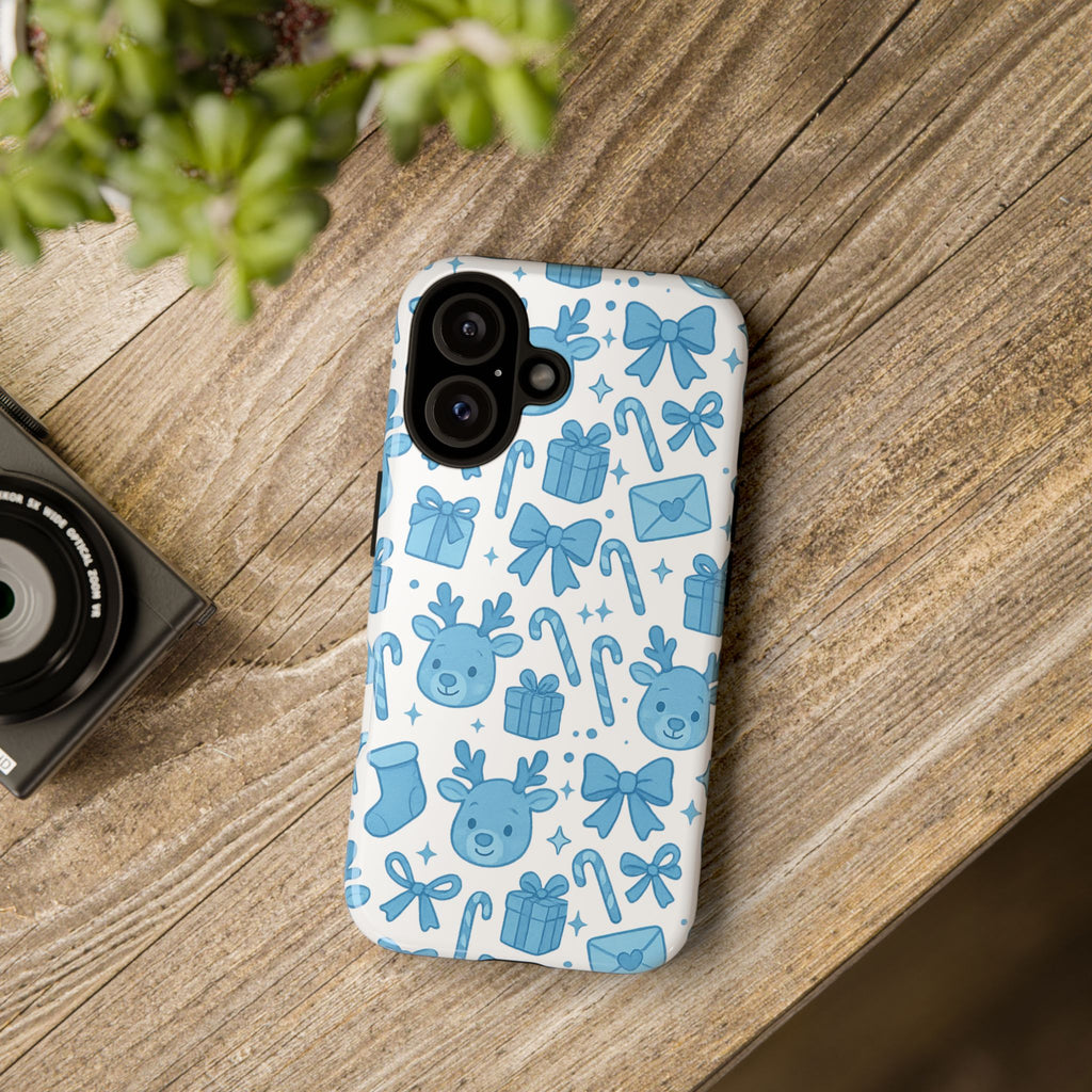 Cute Blue Christmas Phone Case