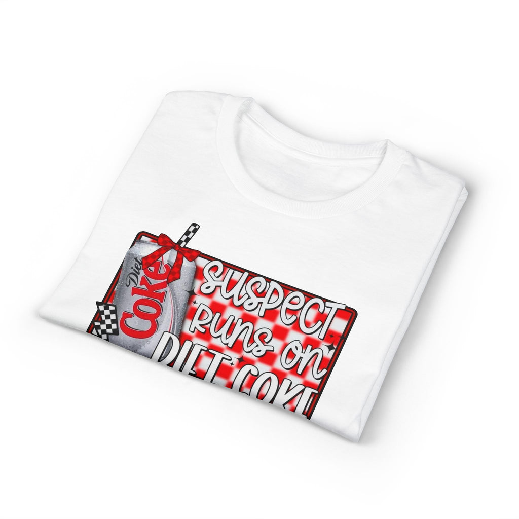 Suspects Runs on Diet Coke Gildan unisex T-Shirt