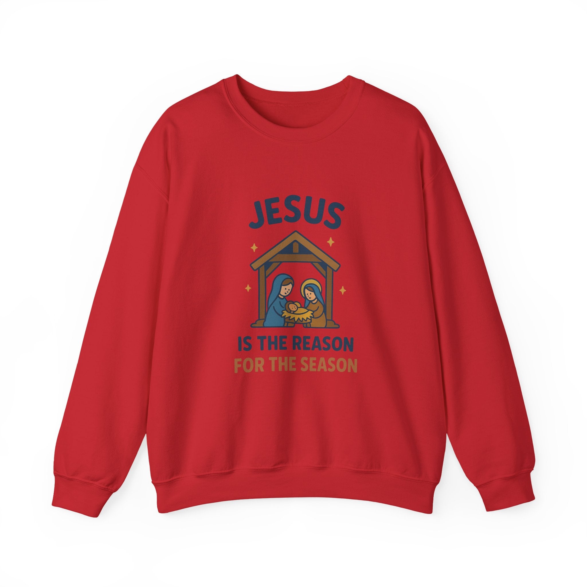 Christmas Sweatshirt - Jesus is the Reason for the Season